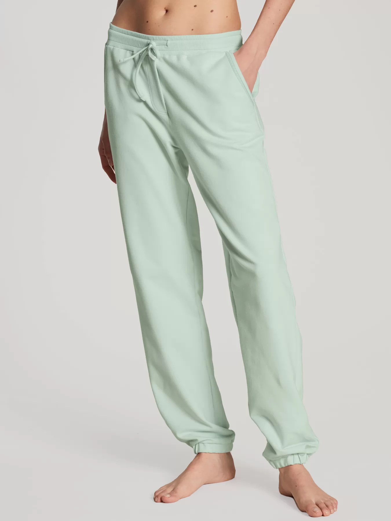 Zielony Spodnie dresowe Calida 100 Nature Relax 29857 - zdjęcie 1