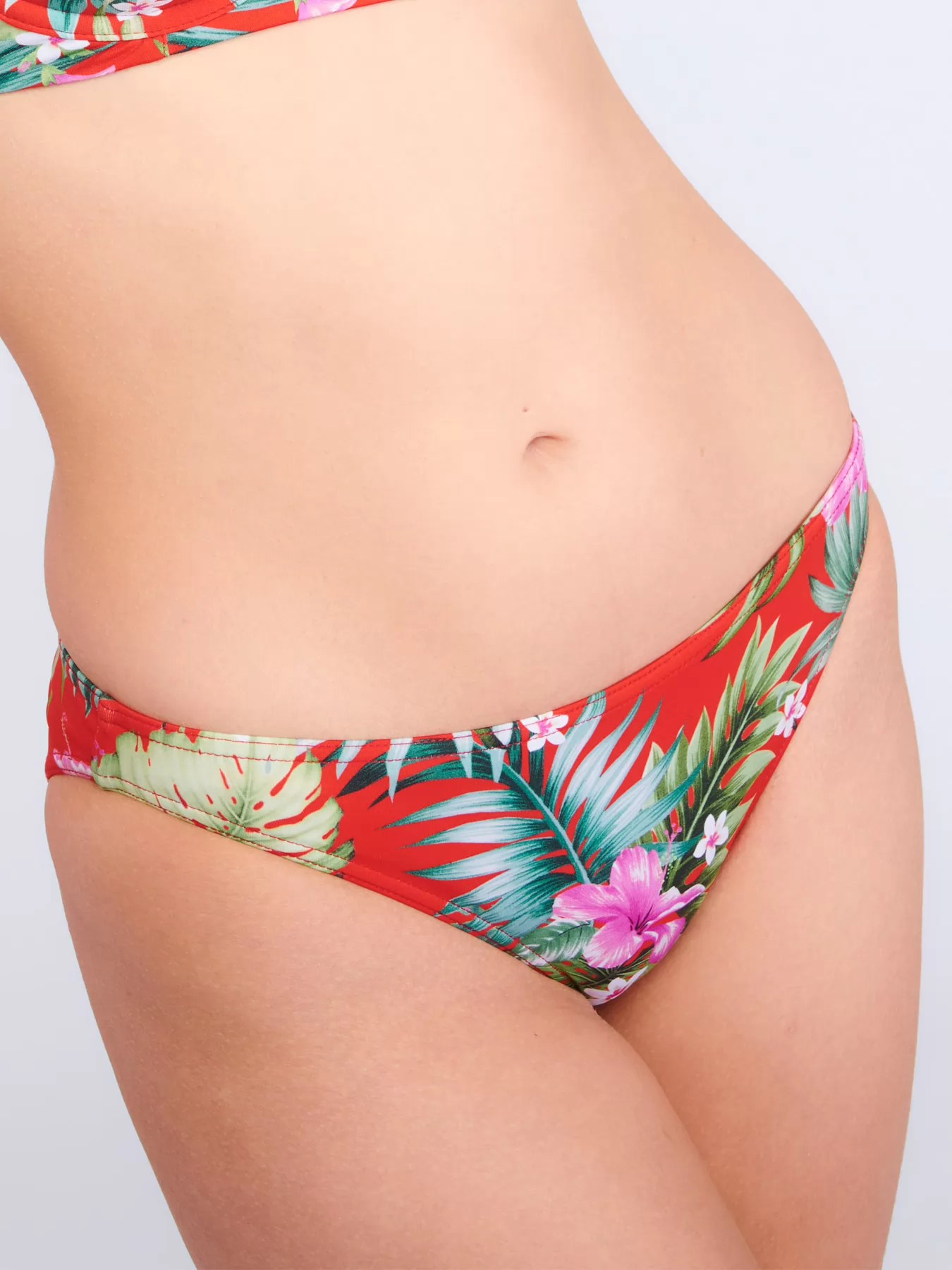 Czerwony, zielony Dół od bikini Banana Moon Duca Mahalo - zdjęcie 1