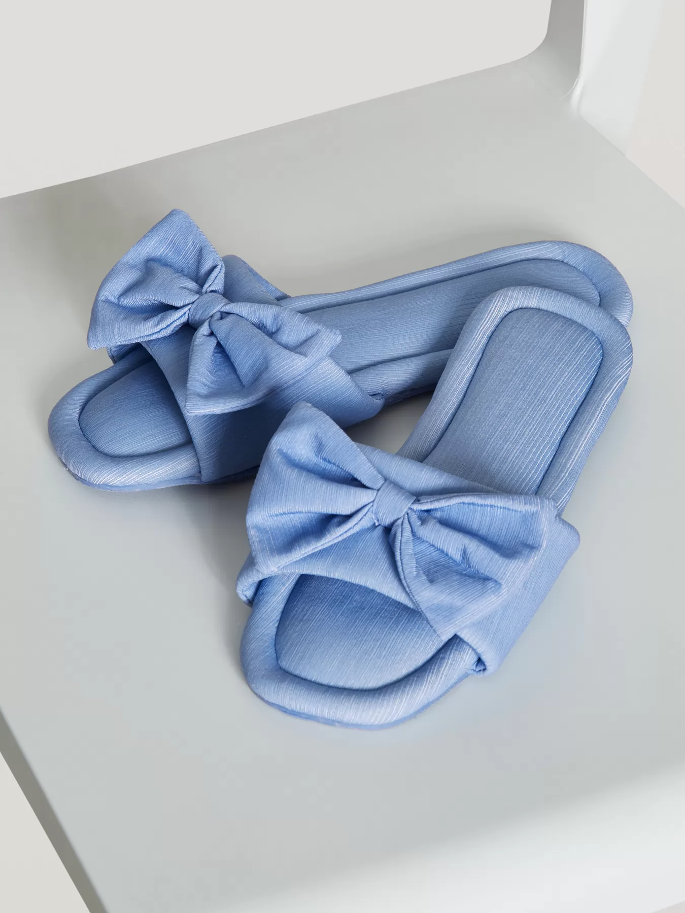 Niebieski Kapcie Calida Favourites Daisy 89196 - zdjęcie 1