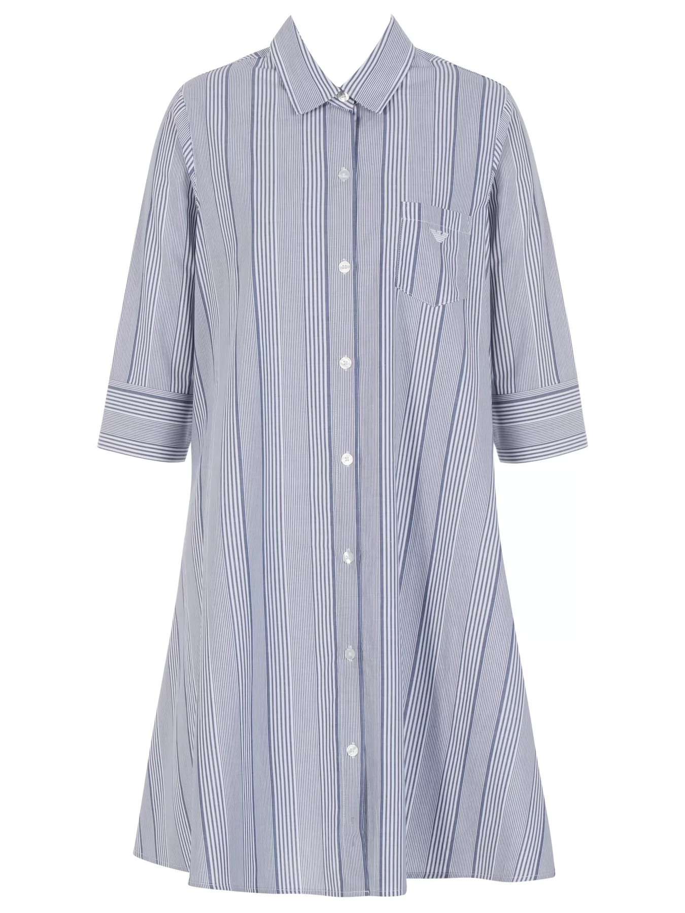 Niebieski Sukienka letnia Emporio Armani 1645542R242 - zdjęcie 2