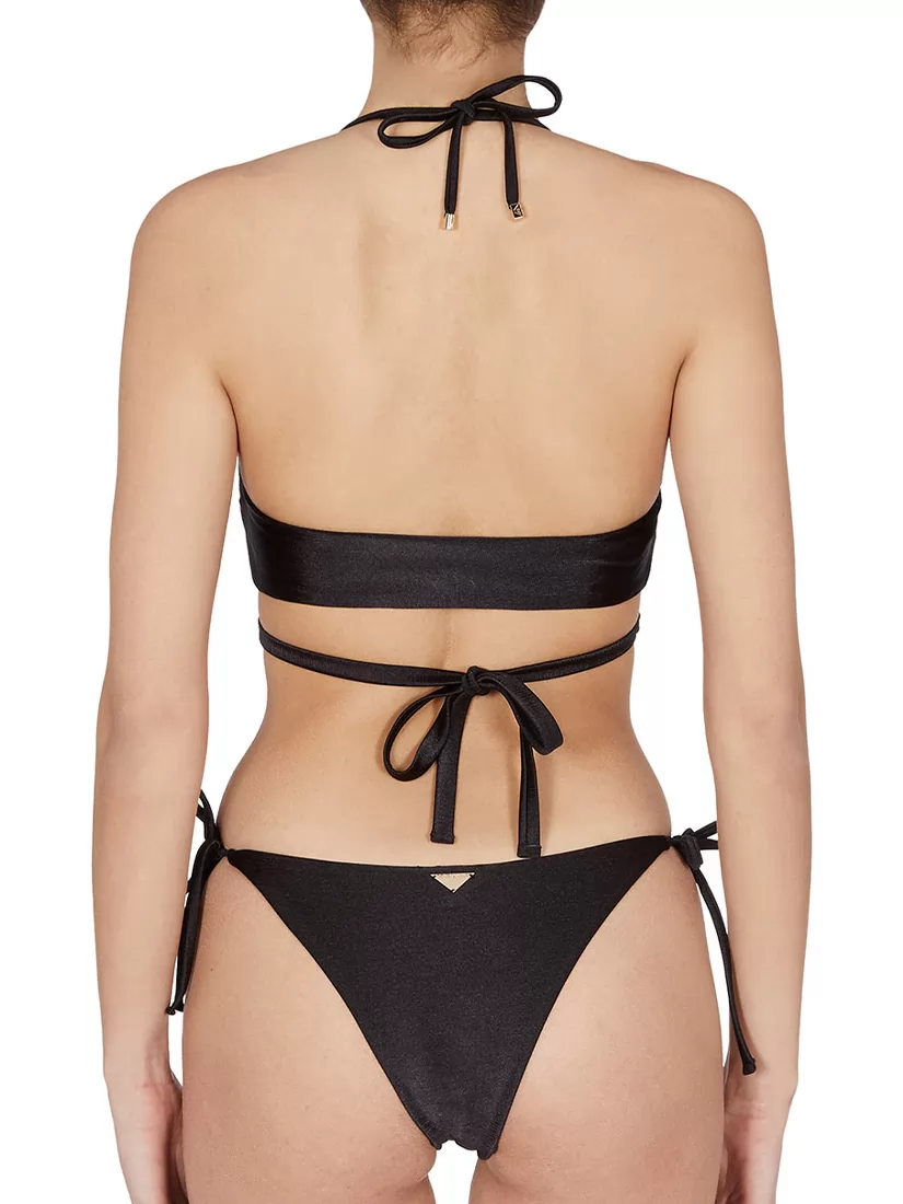 Czarny Bikini Emporio Armani 2627112R312 - zdjęcie 3