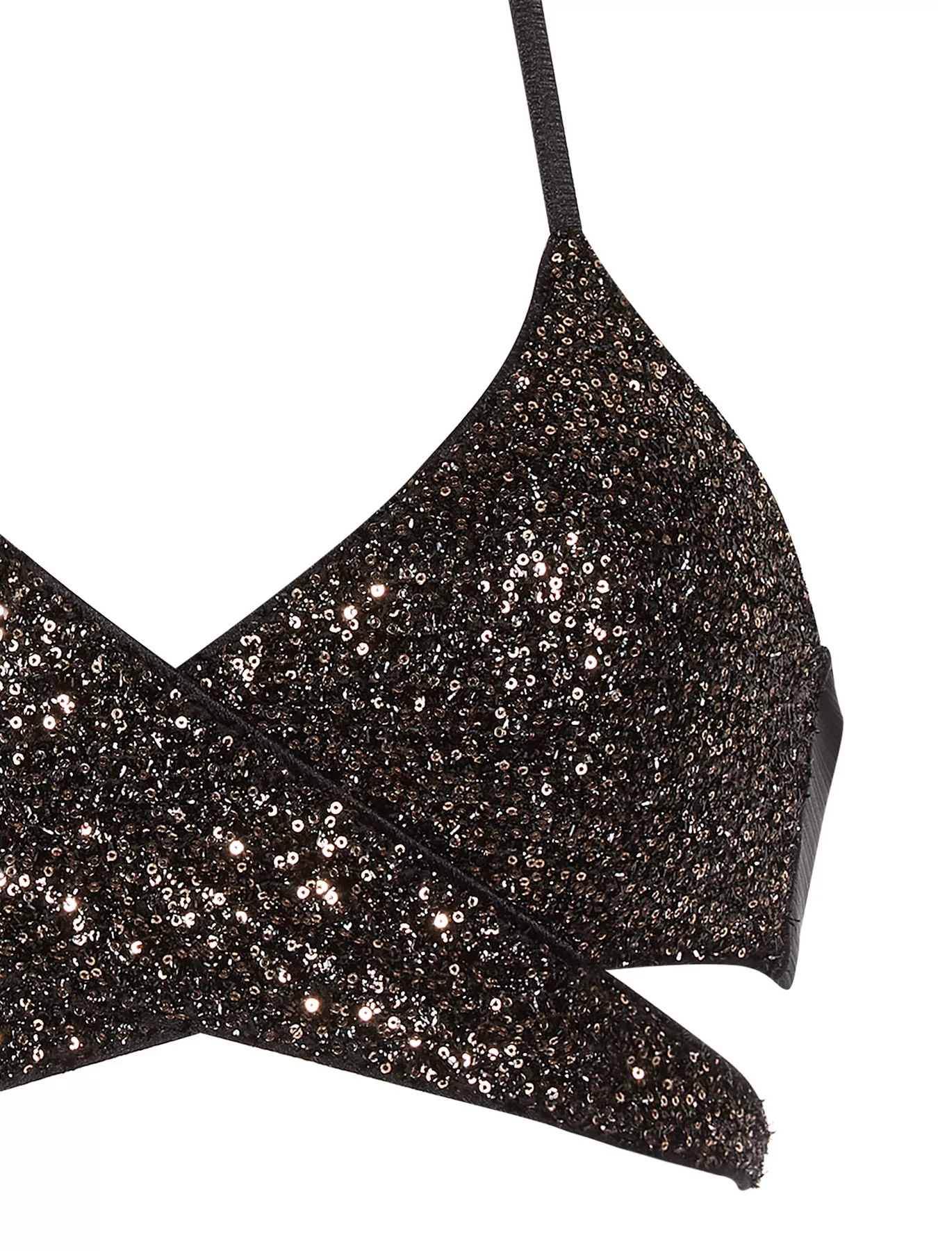 Czarny Bikini Emporio Armani 2627112R312 - zdjęcie 4