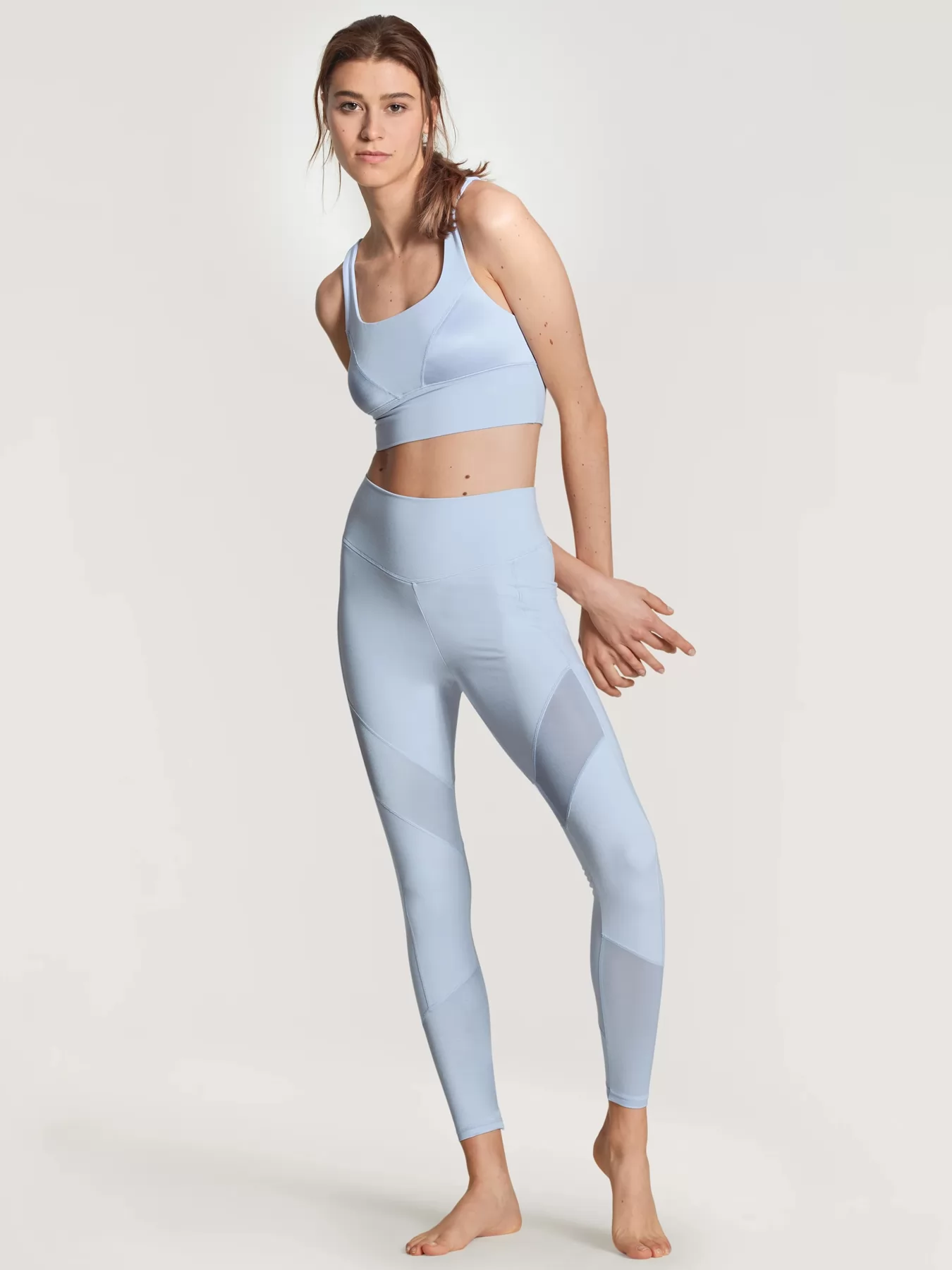 Niebieski Top sportowy Calida 100 Nature Relax 2057 - zdjęcie 3