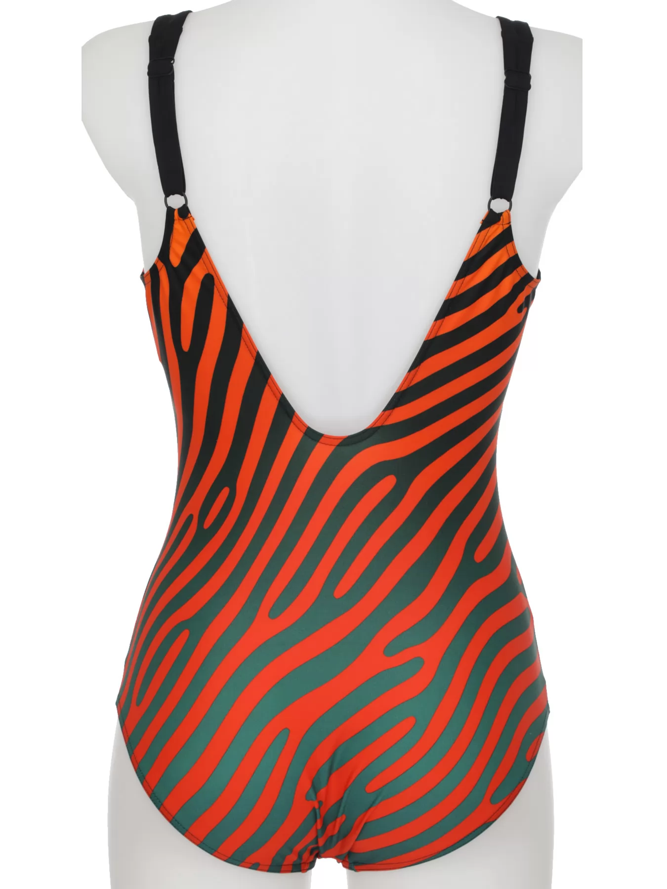 Czarny, pomarańczowy Kostium kąpielowy Sunflair 72096 - zdjęcie 4