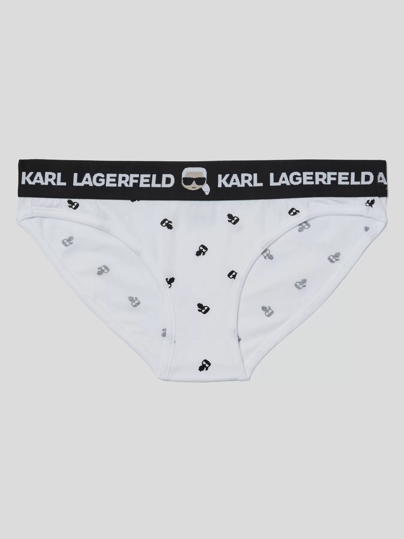 Biały Figi Karl Lagerfeld 220W2103 - zdjęcie 3