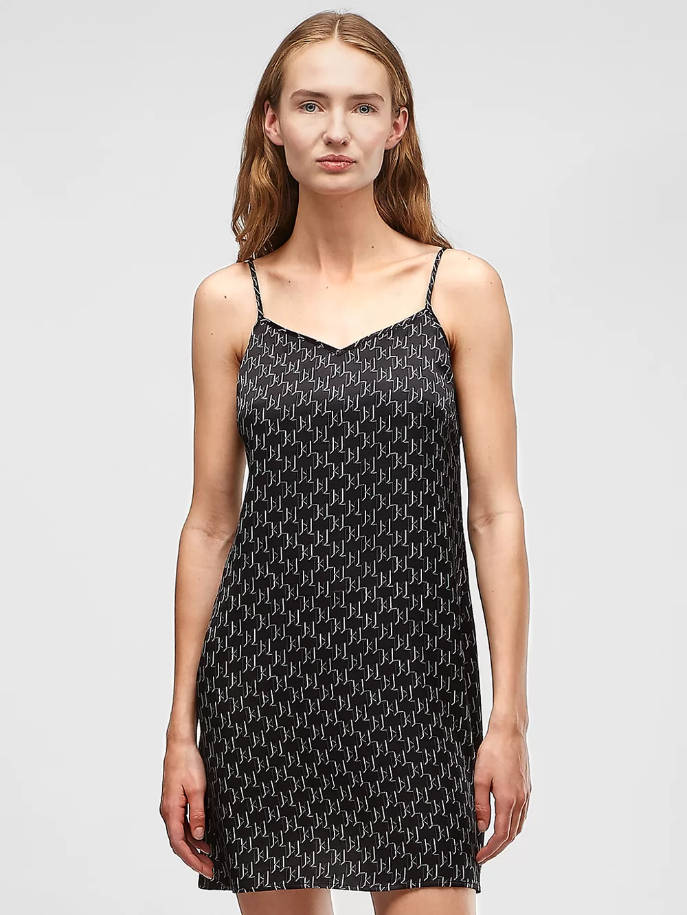 Czarny Koszula nocna Karl Lagerfeld 225W2135 - zdjęcie 1