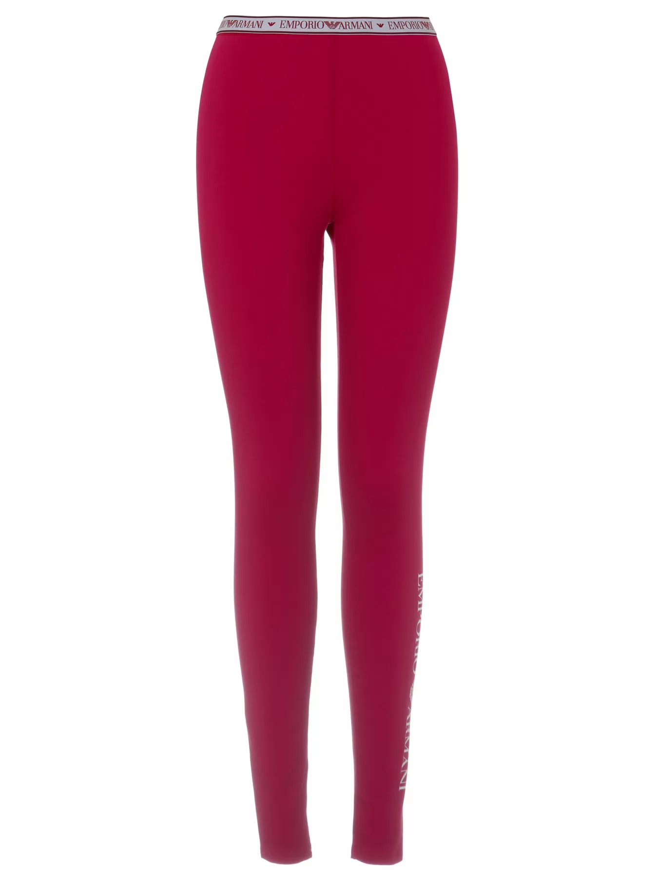 Czerwony Leginsy damskie Emporio Armani 1645682F227 - zdjęcie 2