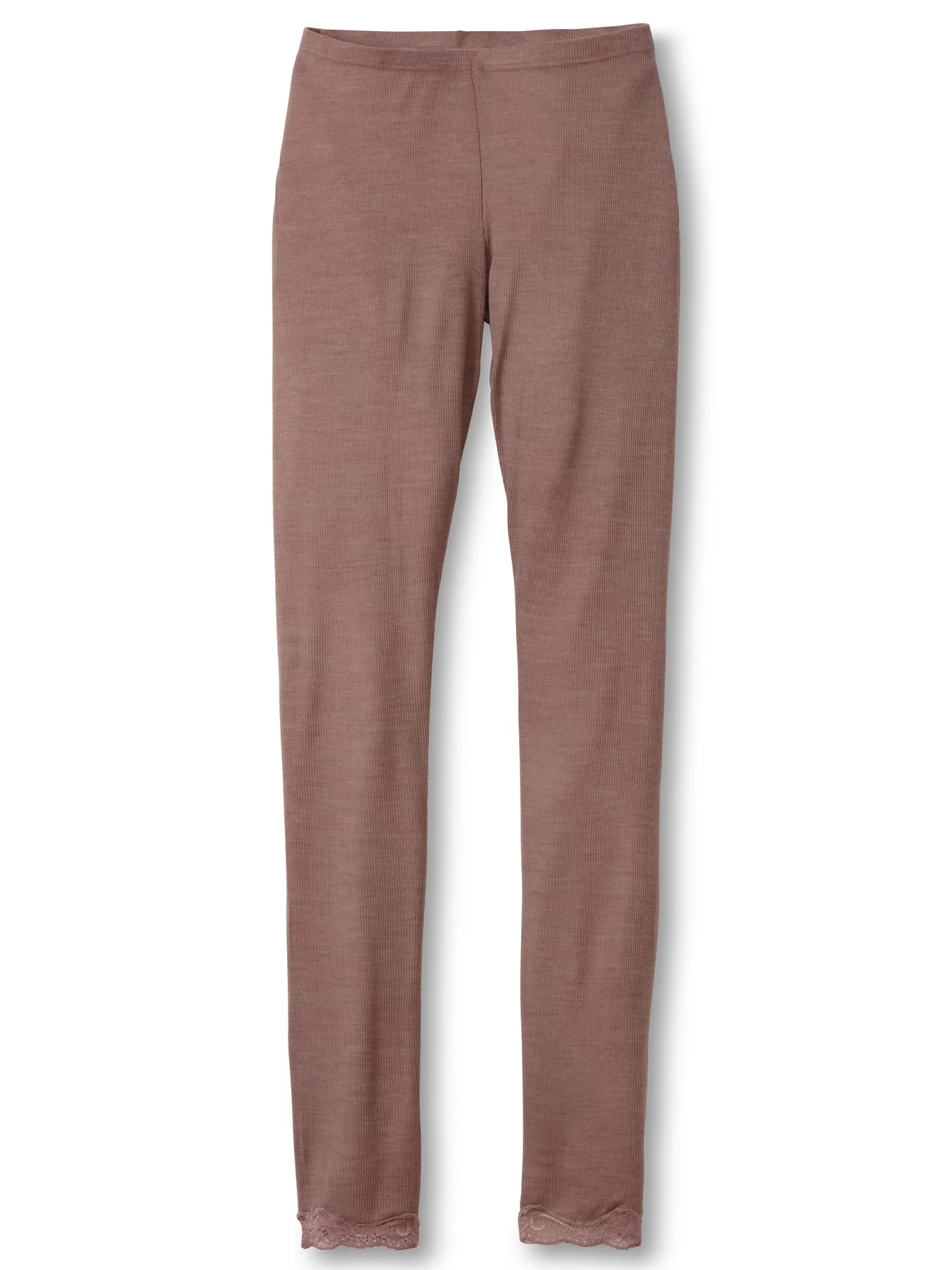 Brązowy Jedwabne leginsy damskie Calida Richesse Lace 27991 - zdjęcie 3