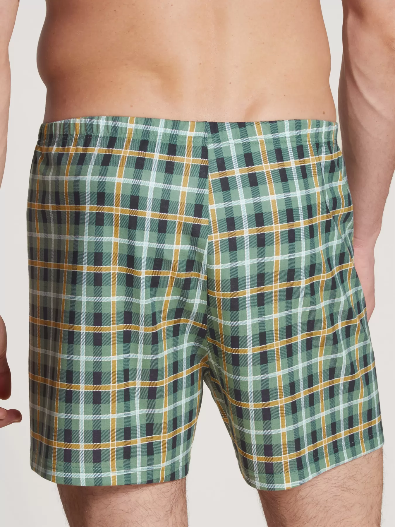 Pomarańczowy, zielony Szorty męskie Calida Prints 24389 - zdjęcie 2