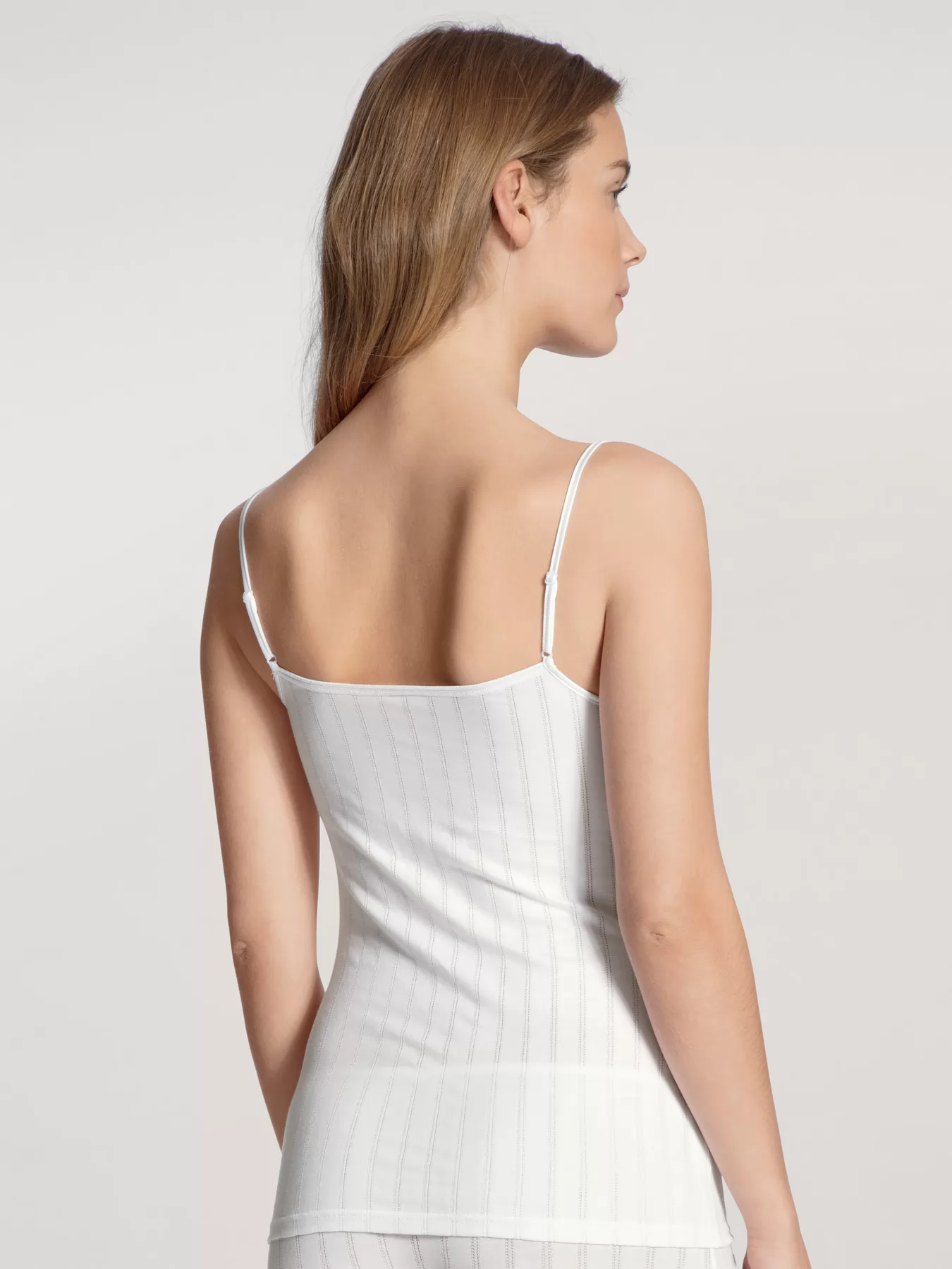 Biały Koszulka damska Calida Etude Toujours 10092 - zdjęcie 2