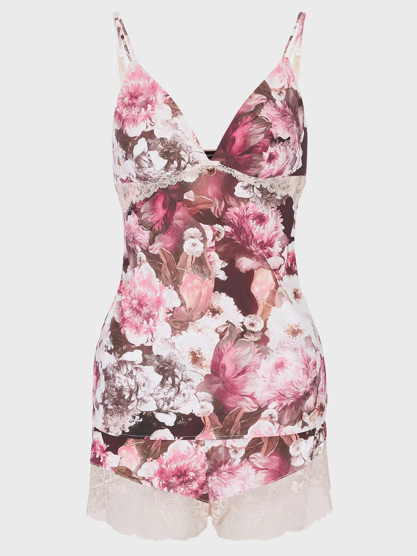 Różowy Piżama damska Emporio Armani 1646432F212 - zdjęcie 3