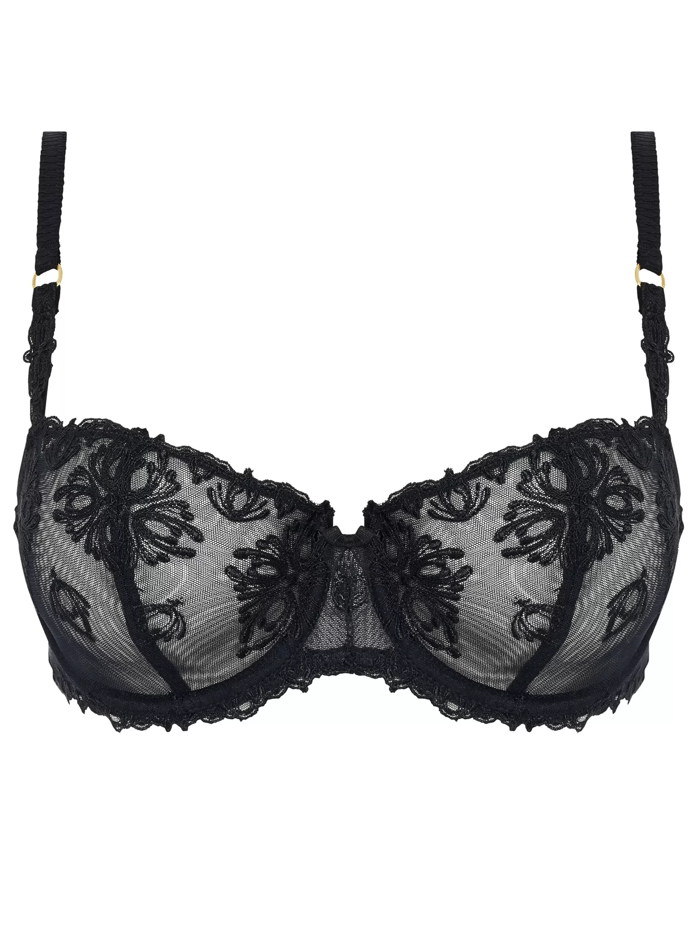 Czarny Biustonosz Chantelle Champs Elysees C26050 - zdjęcie 2