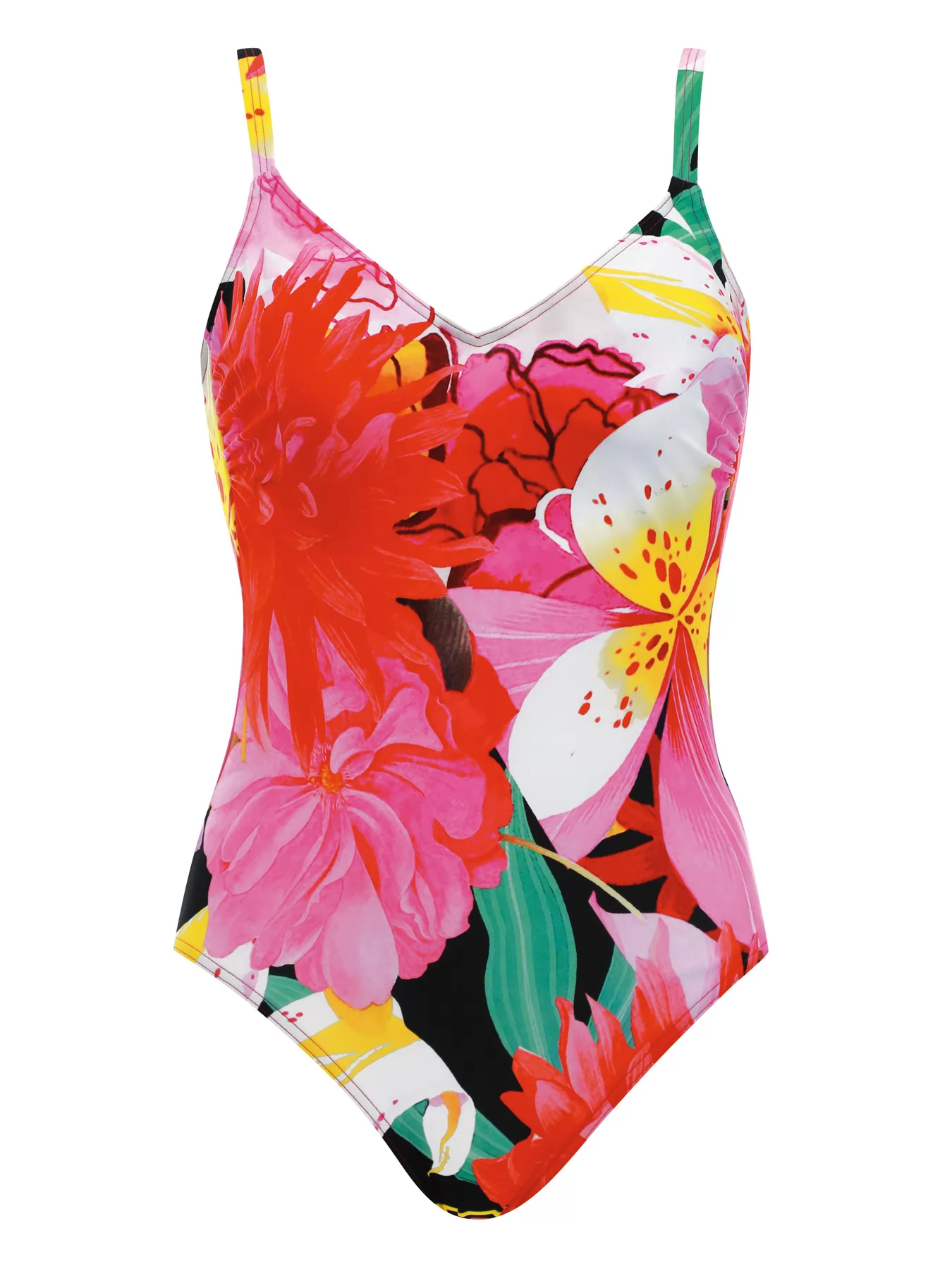 Czerwony, różowy, wielobarwny Kostium kąpielowy Sunflair 22224 - zdjęcie 1