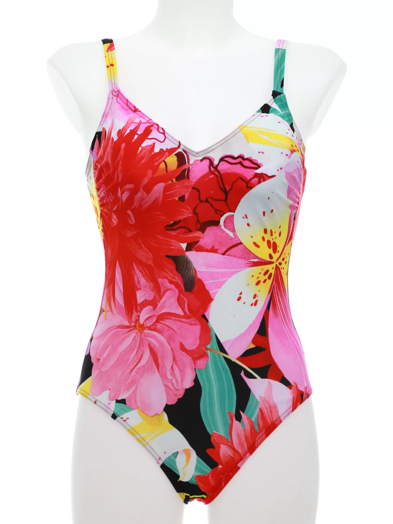 Czerwony, różowy, wielobarwny Kostium kąpielowy Sunflair 22224 - zdjęcie 3