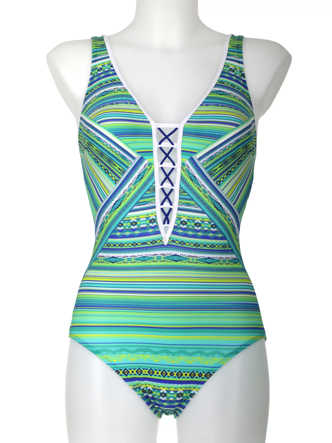 Zielony Kostium kąpielowy Sunflair 22072 - zdjęcie 4