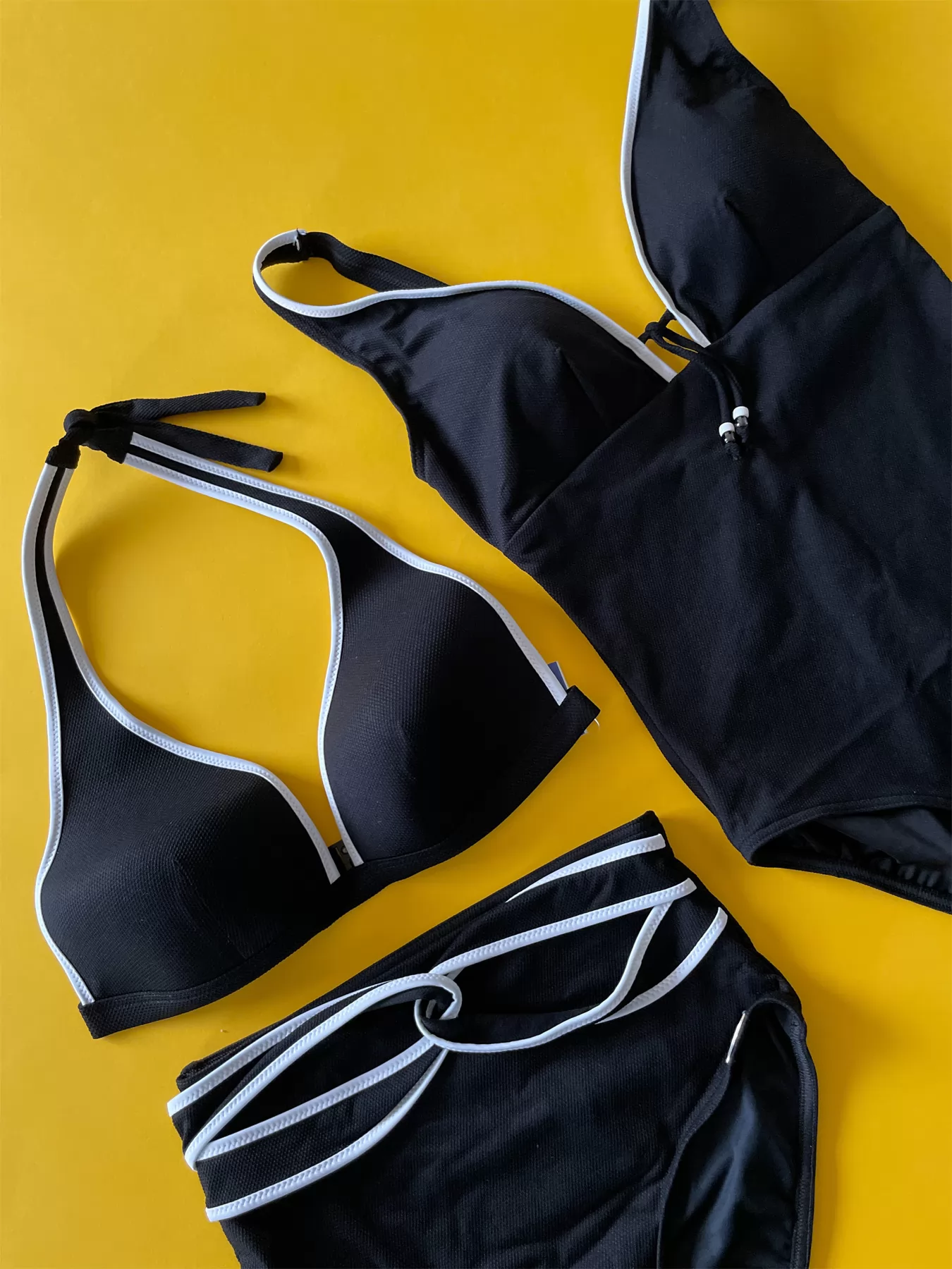 Czarny Kostium kąpielowy Sunflair 22139 - zdjęcie 5