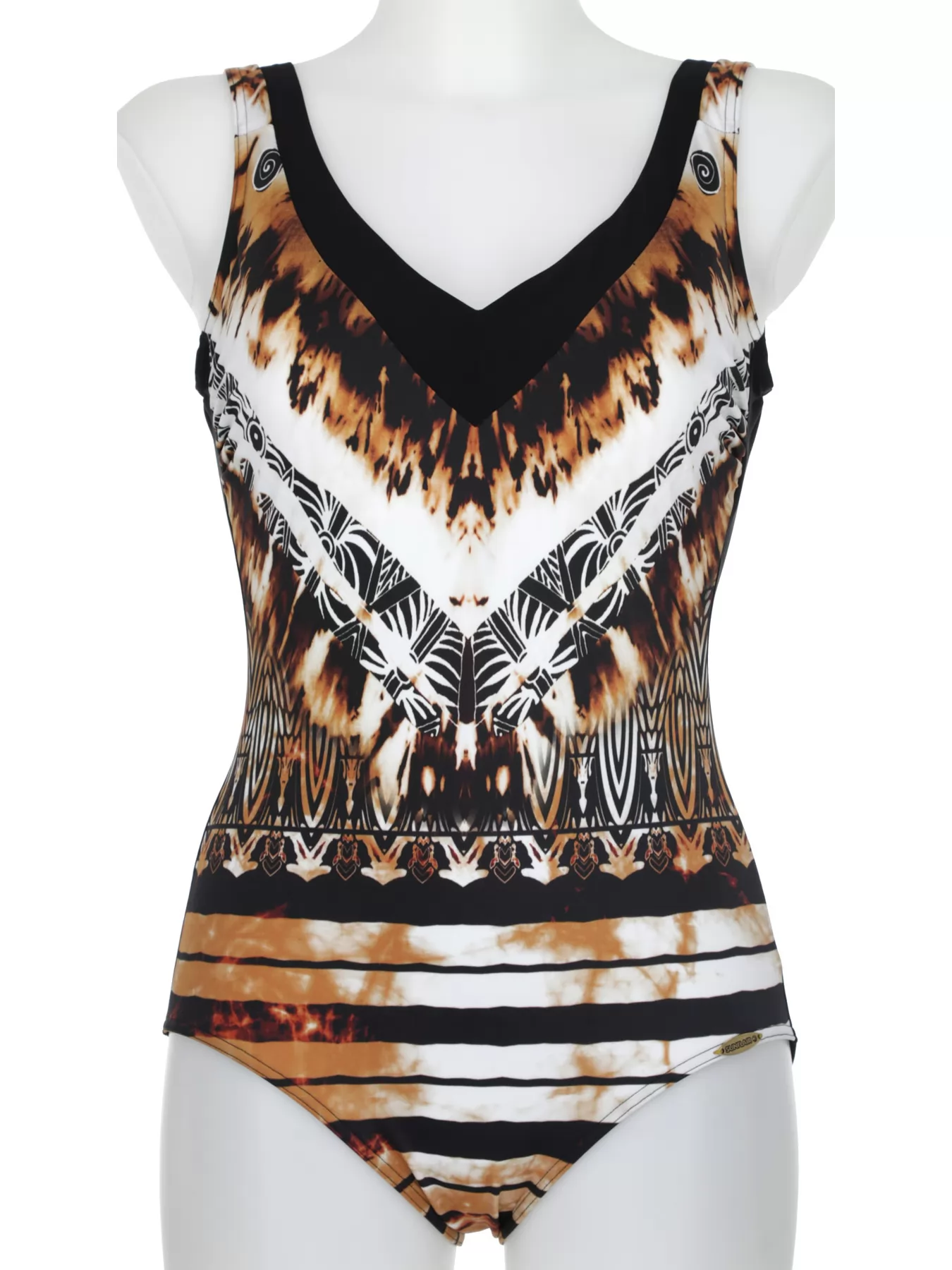 Brązowy, czarny Kostium kąpielowy Sunflair 72113 - zdjęcie 4