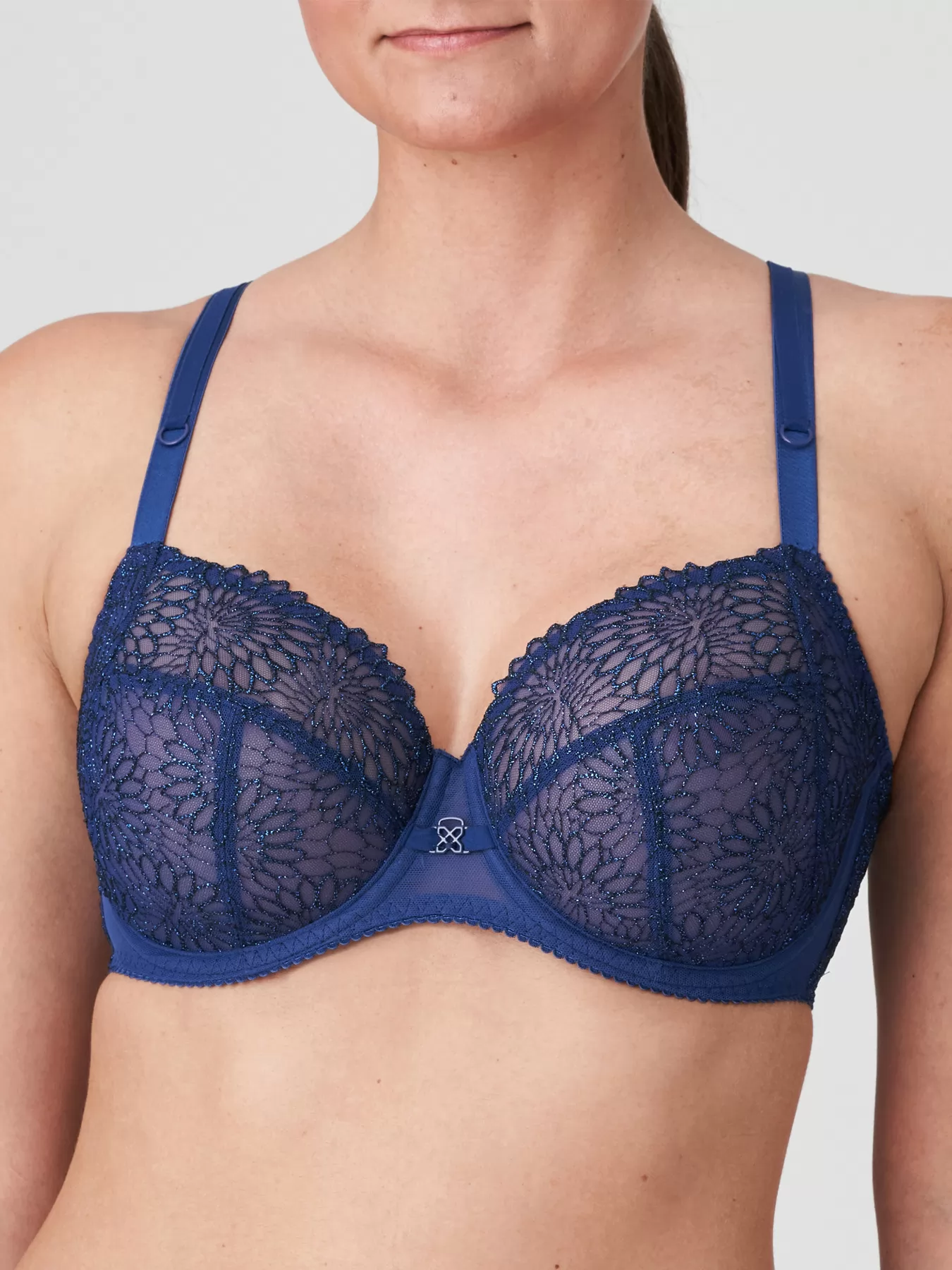 Granatowy Biustonosz PrimaDonna Sophora 163181 - zdjęcie 3