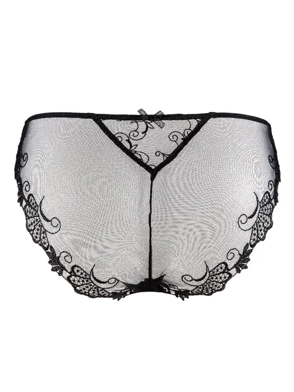 Czarny Figi Lise Charmel Dressing Floral ACC0788 - zdjęcie 3