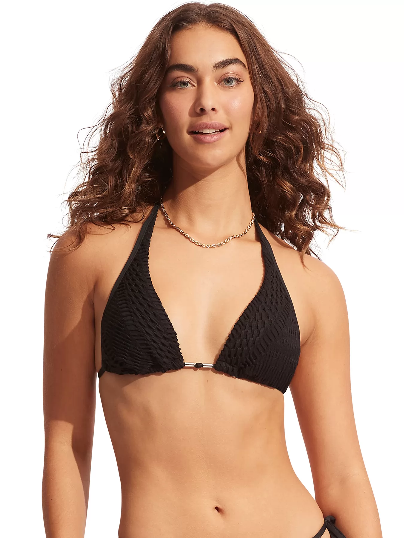 Czarny Góra od bikini Seafolly Marrakesh 31377-911 - zdjęcie 1