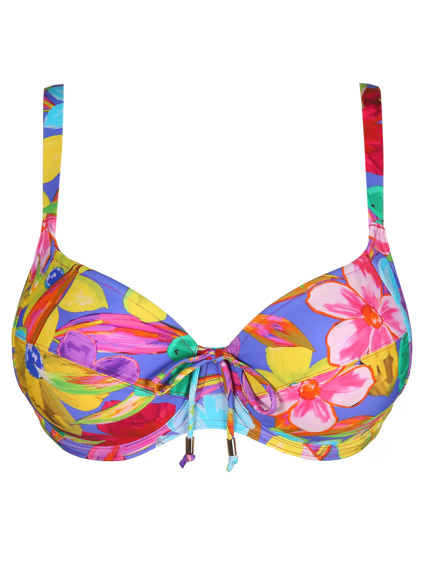 Niebieski, różowy, wielobarwny, żółty Góra od kostiumu PrimaDonna Sazan 4010710 - zdjęcie 5