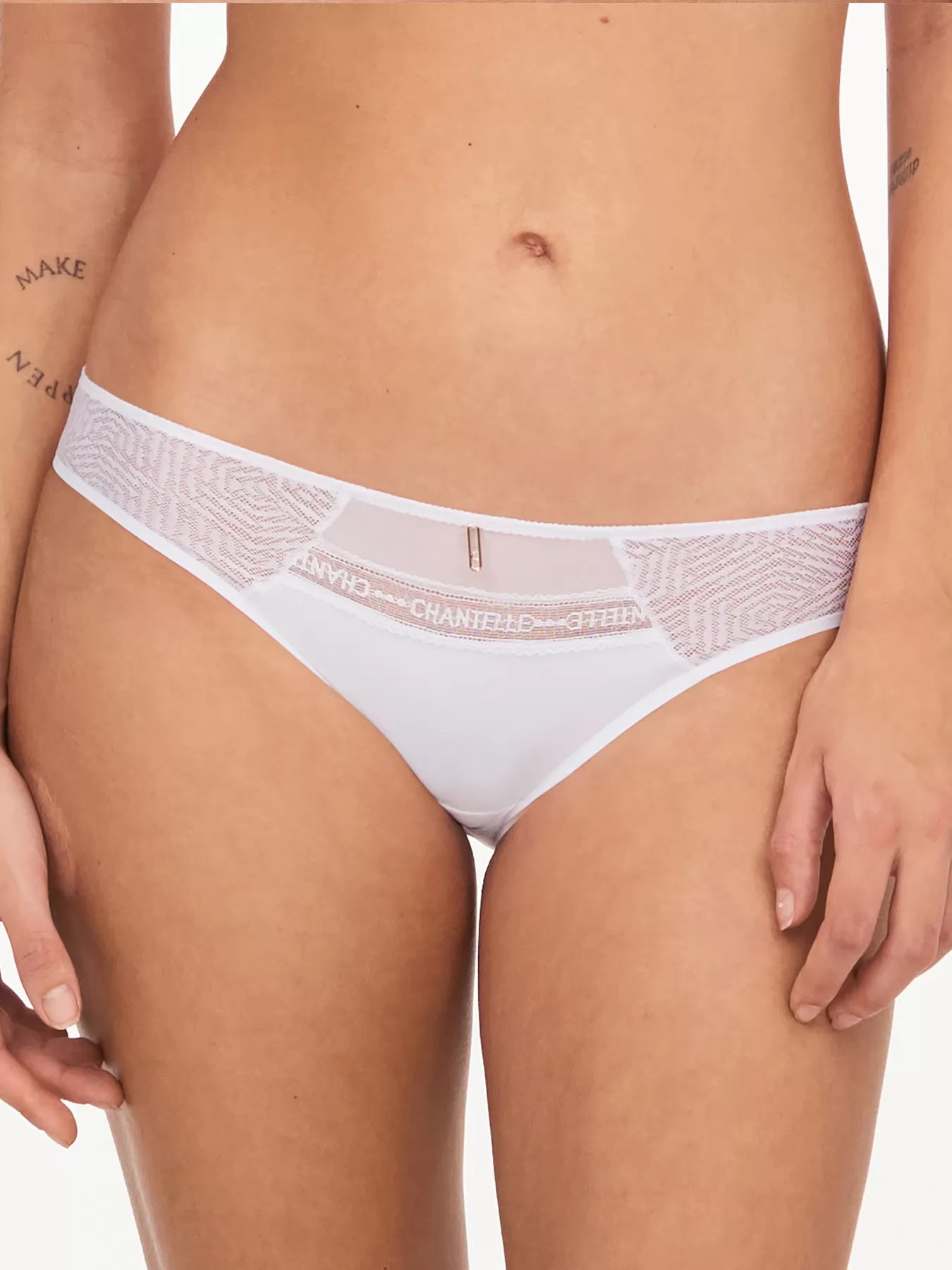 Biały Figi Chantelle Modern Support 18Q30 - zdjęcie 1