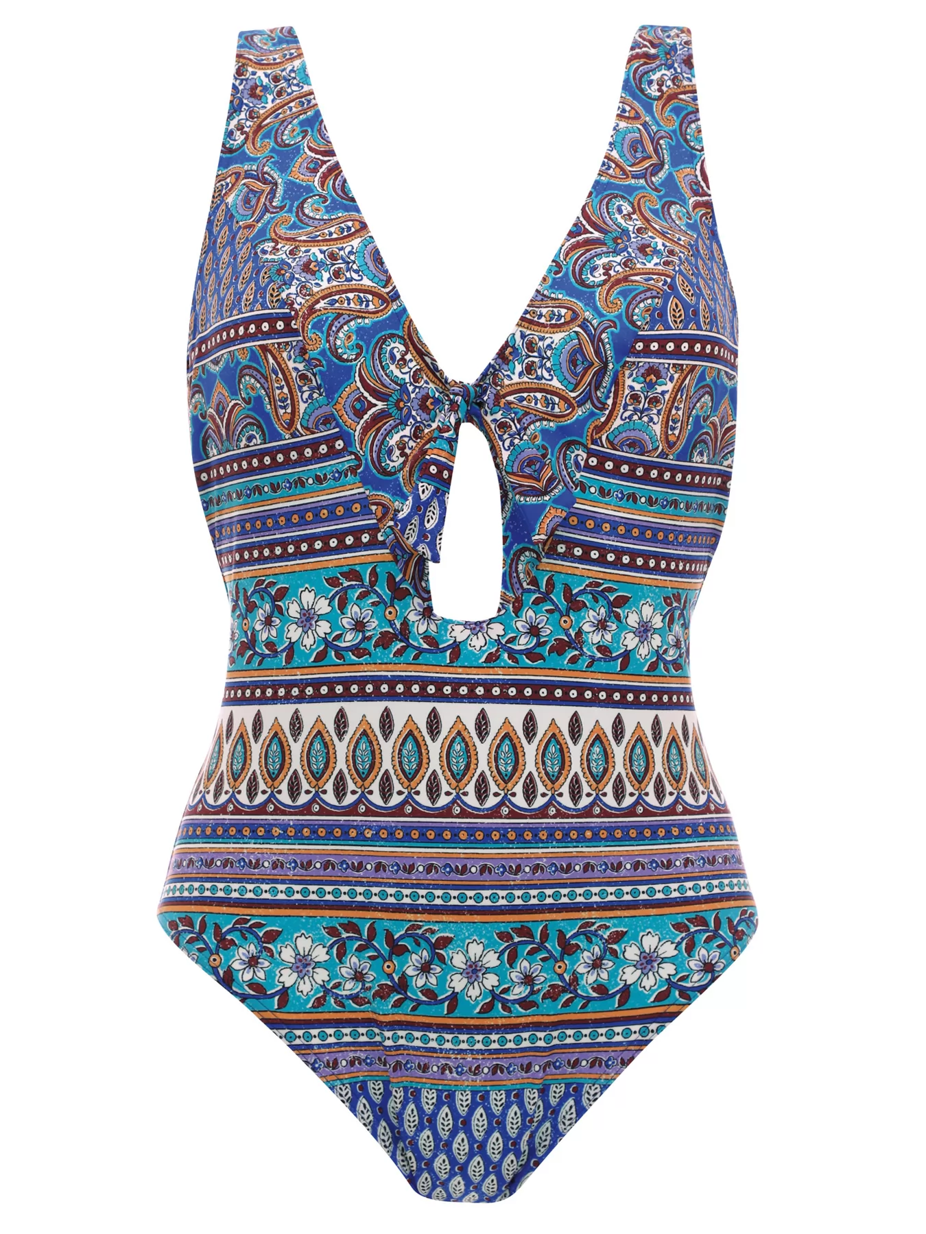 Fioletowy, niebieski Kostium kąpielowy Olympia 32004 - zdjęcie 1