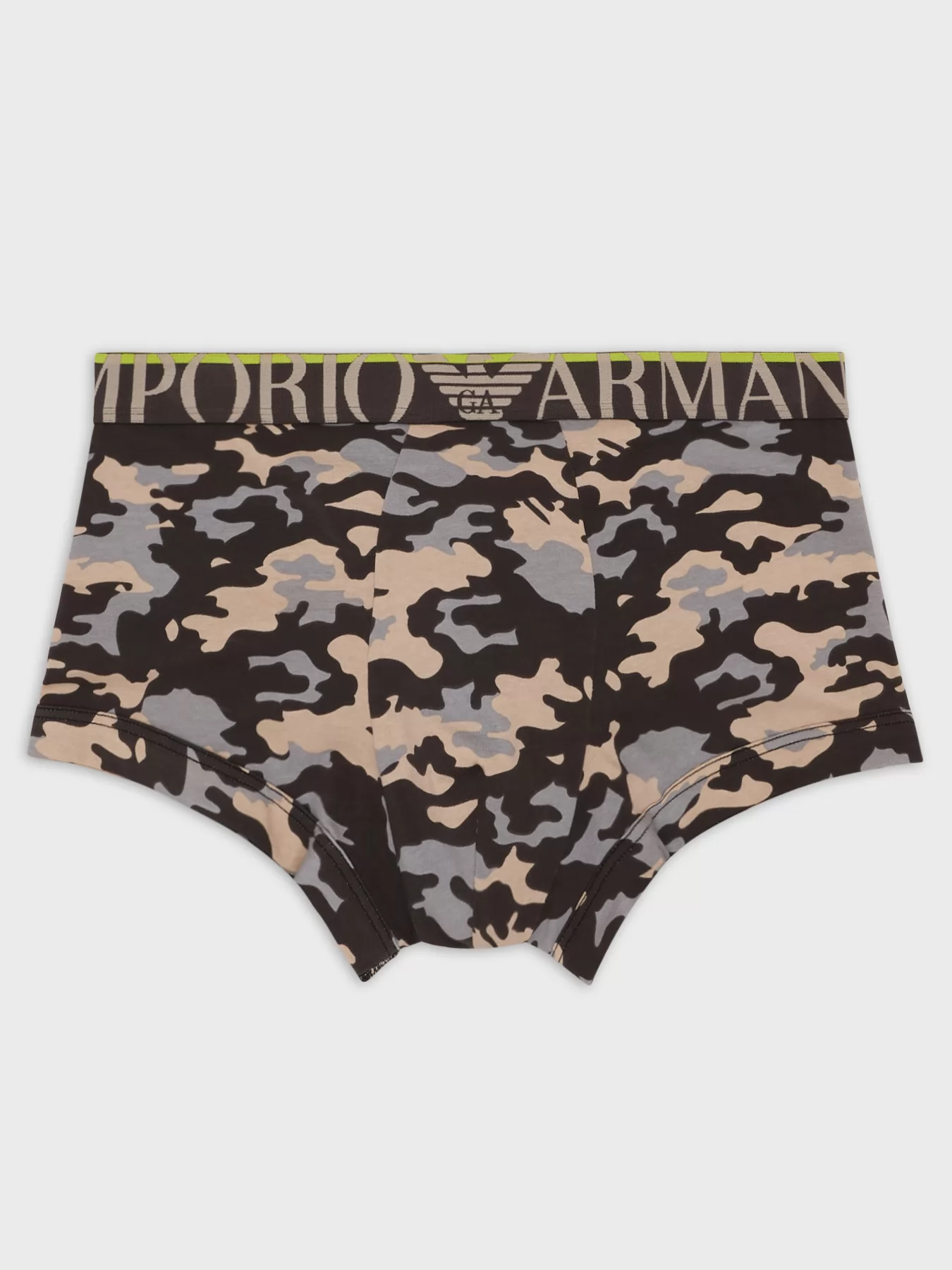 Beżowy, brązowy, szary Bokserki męskie Emporio Armani 1113893R509 - zdjęcie 3