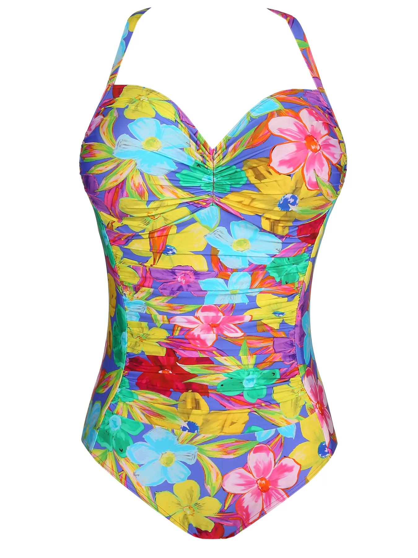 Fioletowy, różowy, wielobarwny, żółty Kostium kąpielowy PrimaDonna Sazan 4010730 - zdjęcie 4