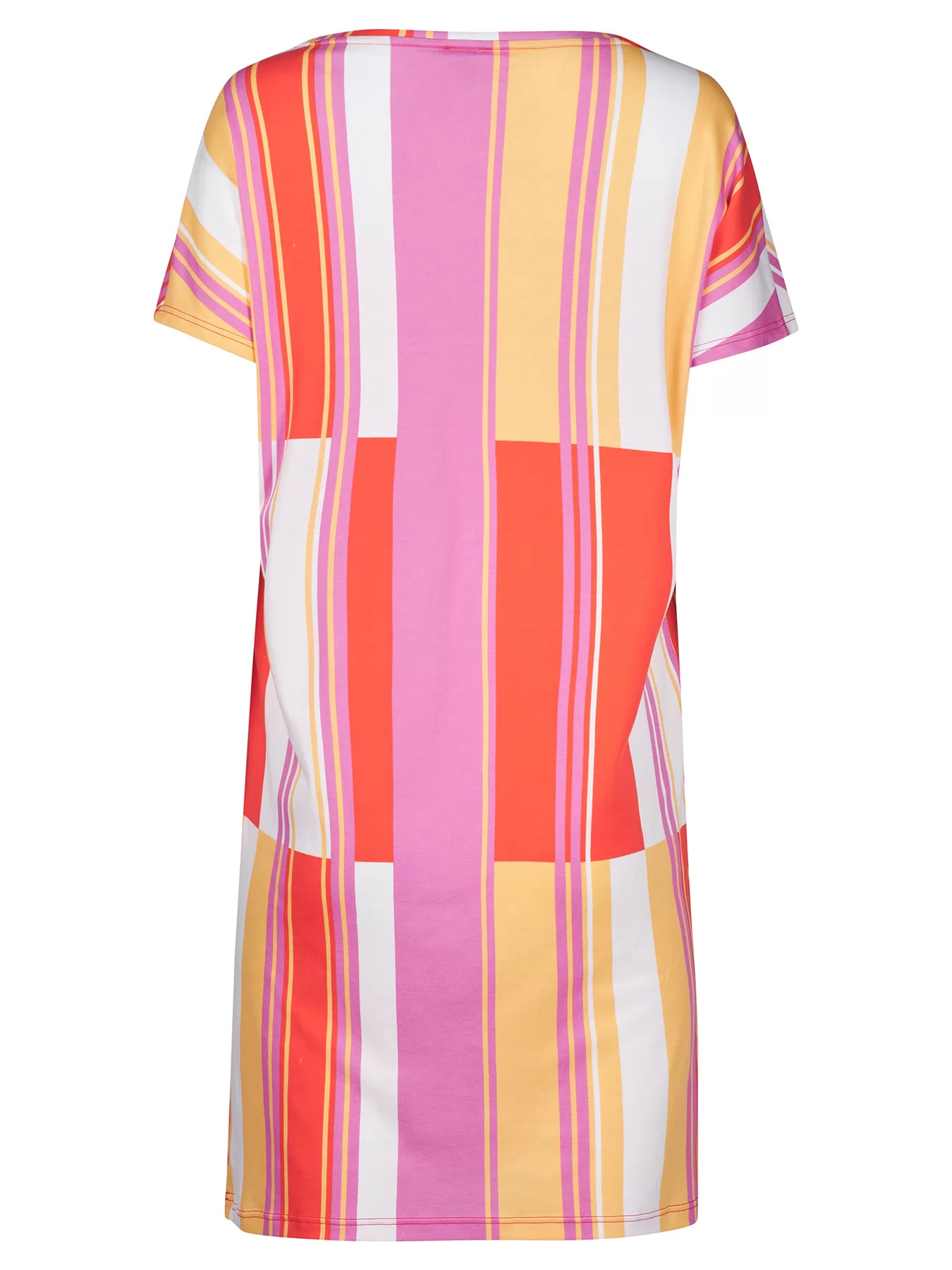 Czerwony, pomarańczowy, różowy Koszula nocna Huber 010140 - zdjęcie 5