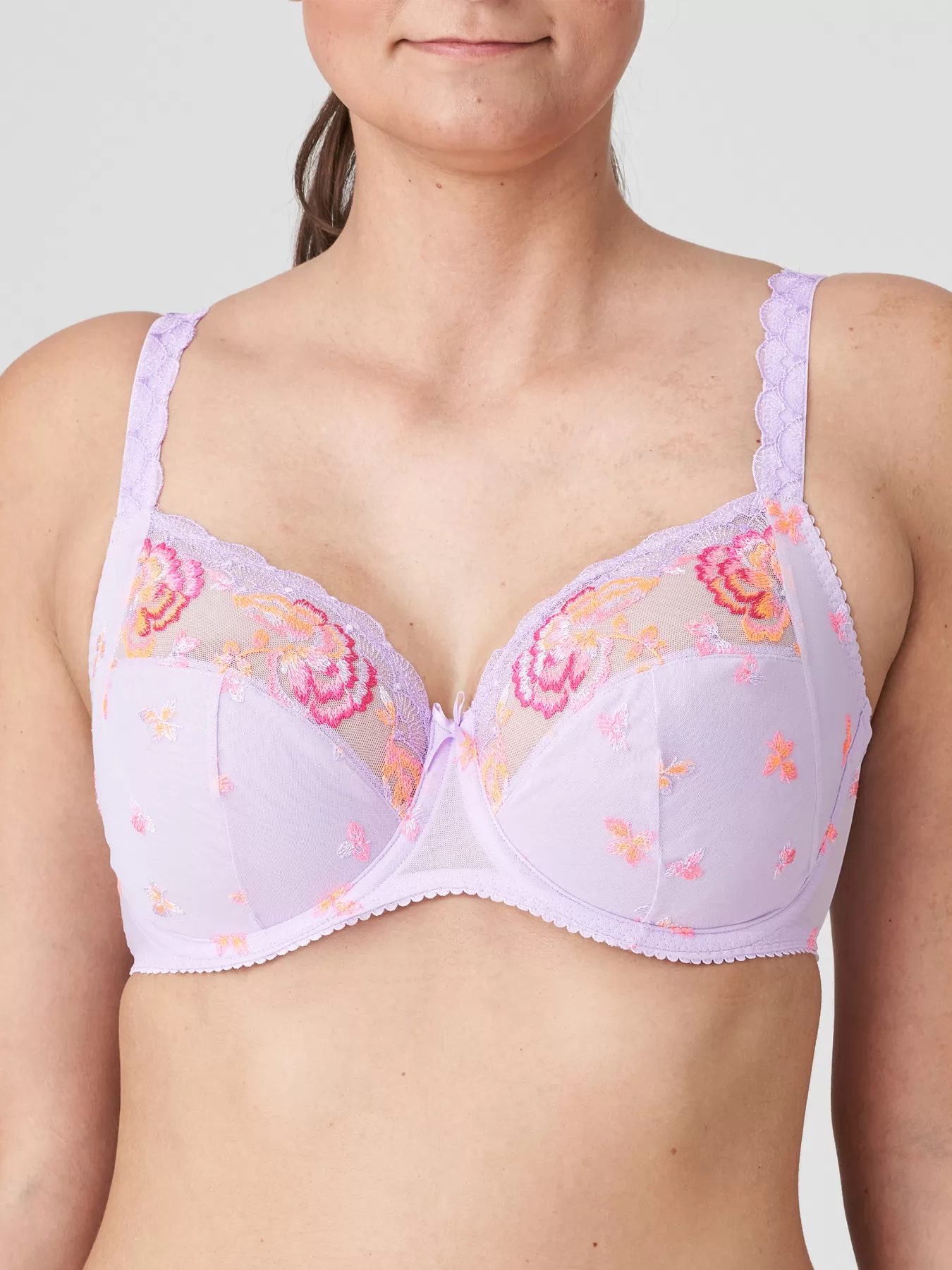 Fioletowy Biustonosz PrimaDonna Palace Garden 163210 - zdjęcie 1