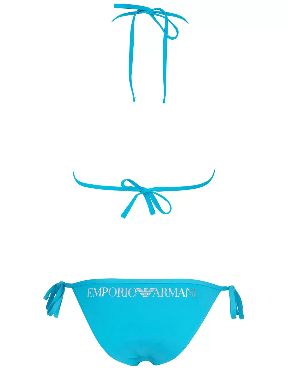 Niebieski Bikini Emporio Armani 2621853R313 - zdjęcie 4