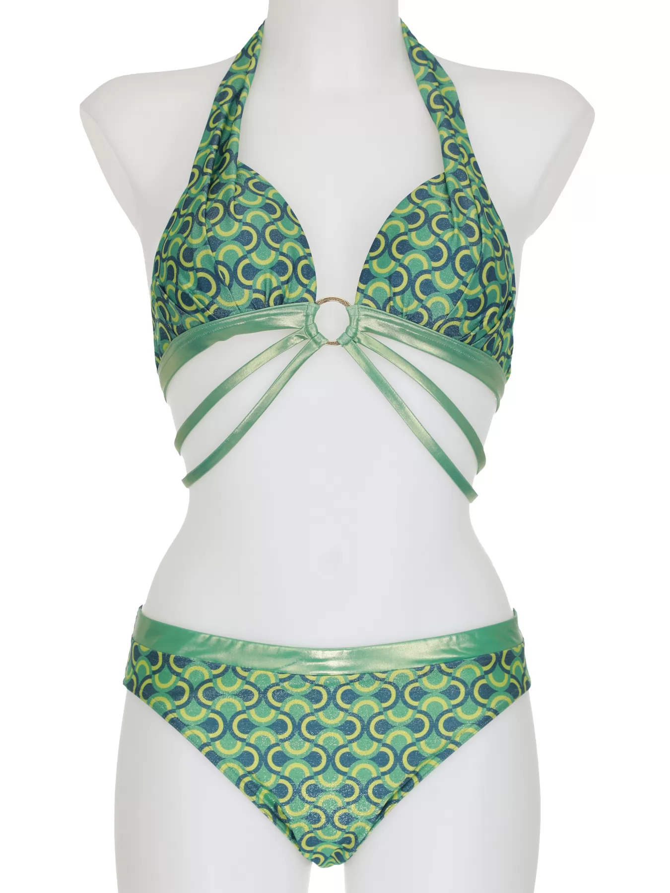 Zielony Kostium kąpielowy Opera 61609 - zdjęcie 3