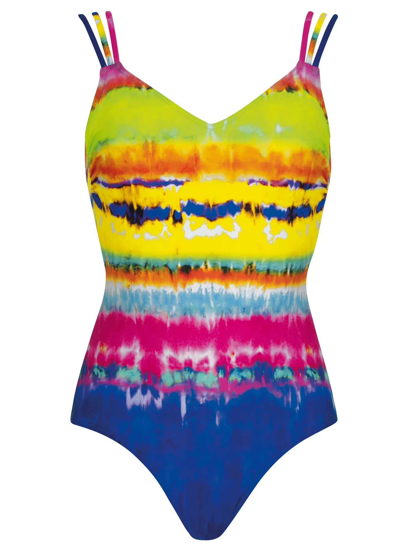 Niebieski, różowy, wielobarwny, zielony Kostium kąpielowy Sunflair 72168 - zdjęcie 4