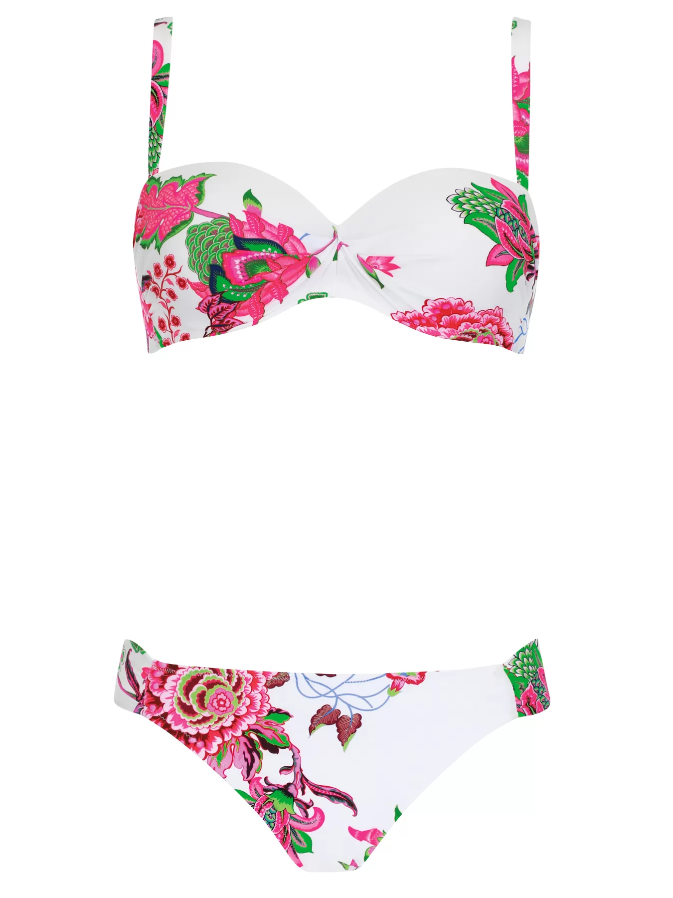 Biały, różowy Kostium kąpielowy Opera 61604 - zdjęcie 1