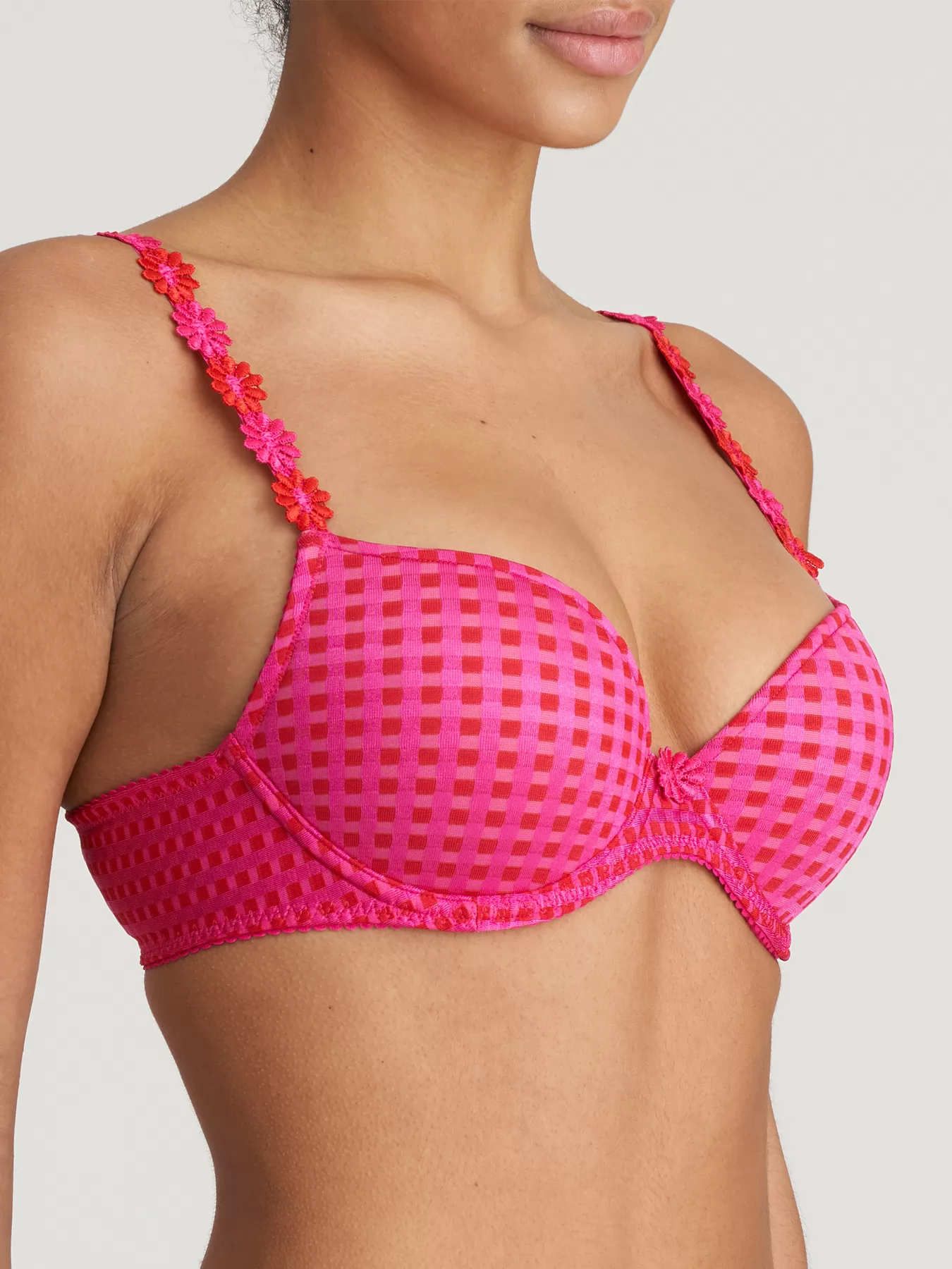 Różowy Biustonosz push-up Marie Jo Avero 200417 - zdjęcie 3