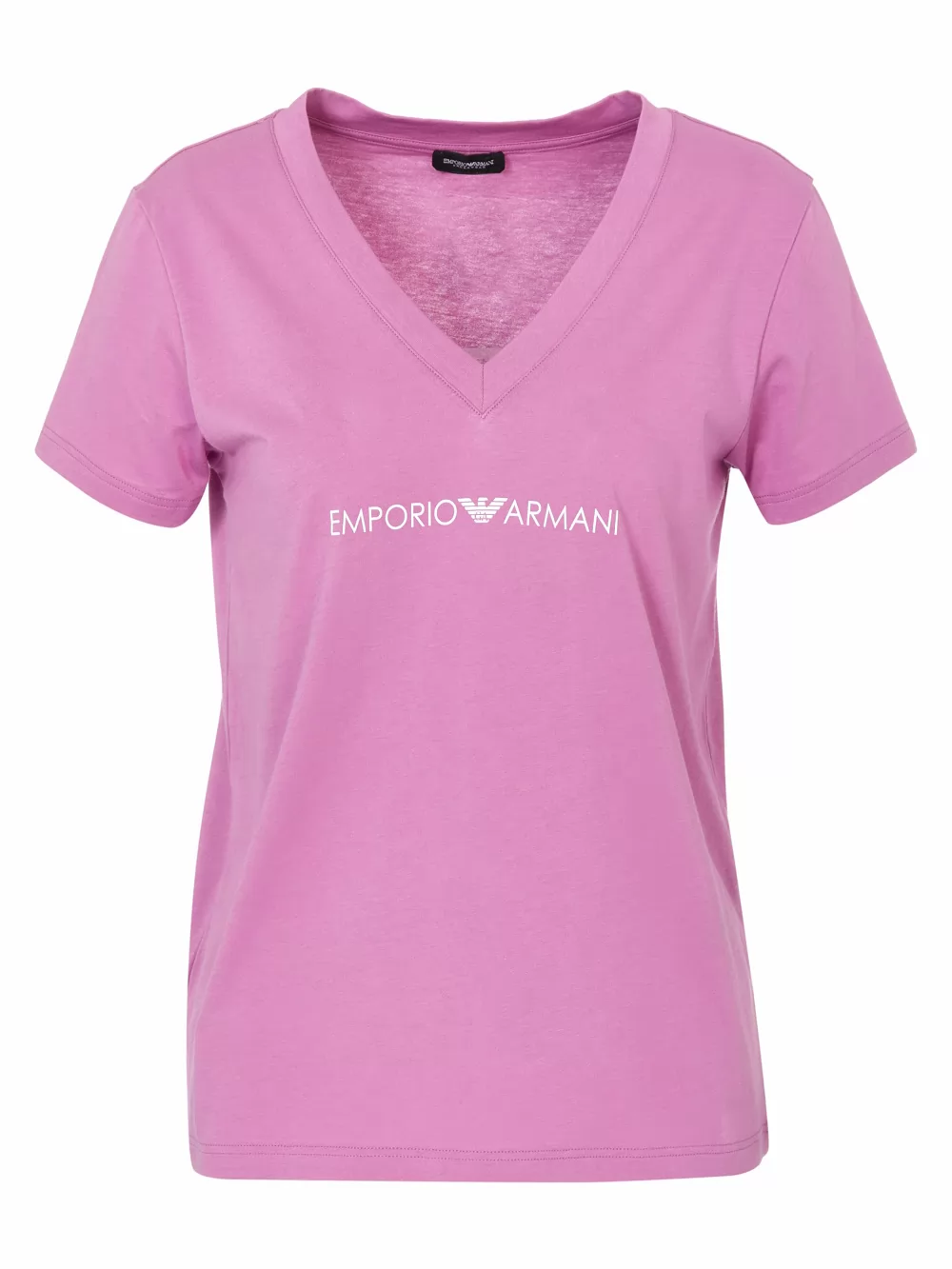 Różowy Koszulka damska Emporio Armani 1647223F227 - zdjęcie 3