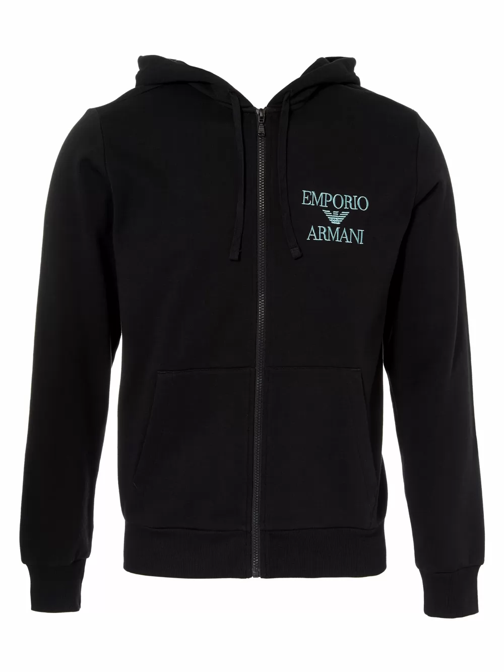 Czarny Bluza męska Emporio Armani 1117843F571 - zdjęcie 2