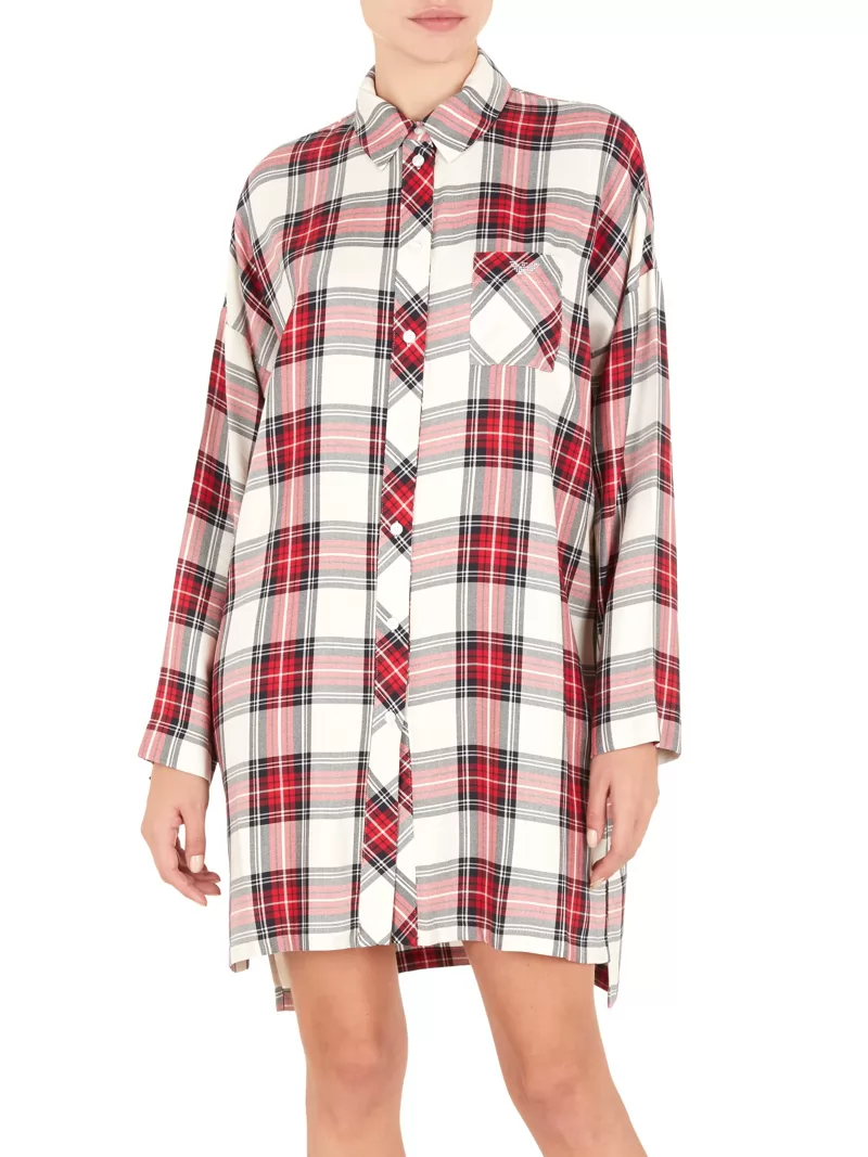 Biały, czerwony, wielobarwny Koszula damska Emporio Armani 1647483F277 - zdjęcie 1