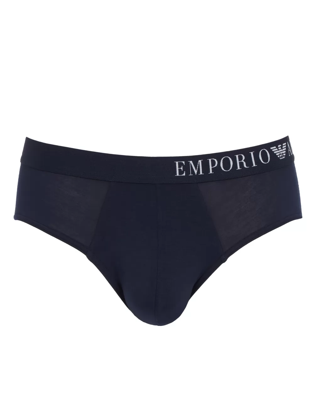 Biały, granatowy Slipy męskie Emporio Armani 1117333F733 - zdjęcie 4