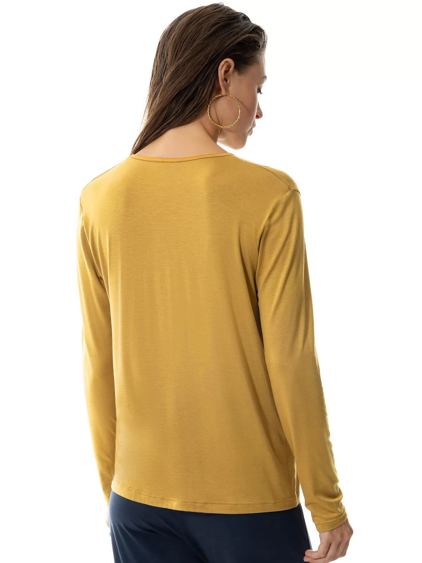 żółty Koszulka damska mey Alena 17558 - zdjęcie 2