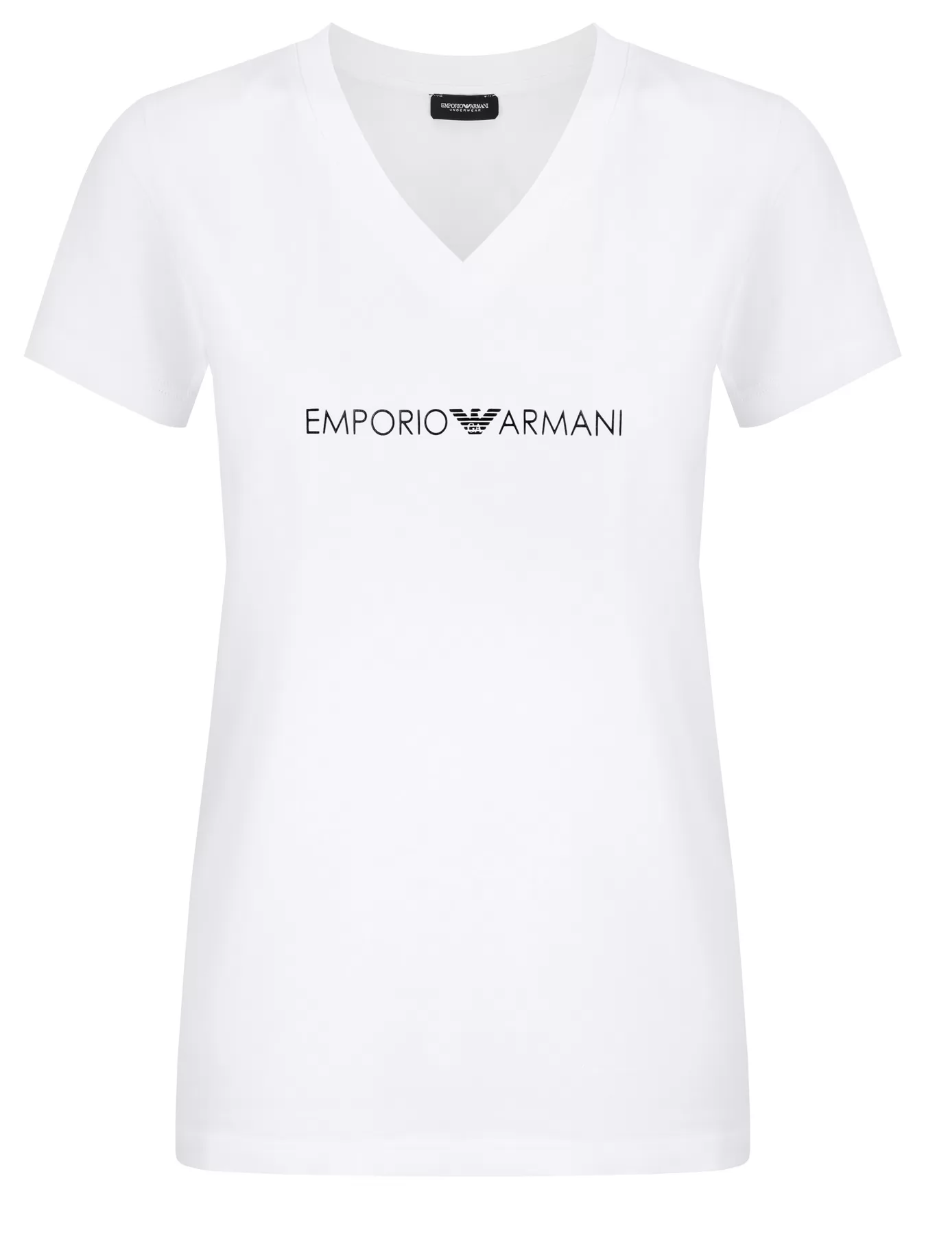 Biały Koszulka damska Emporio Armani 1647223F227 - zdjęcie 1