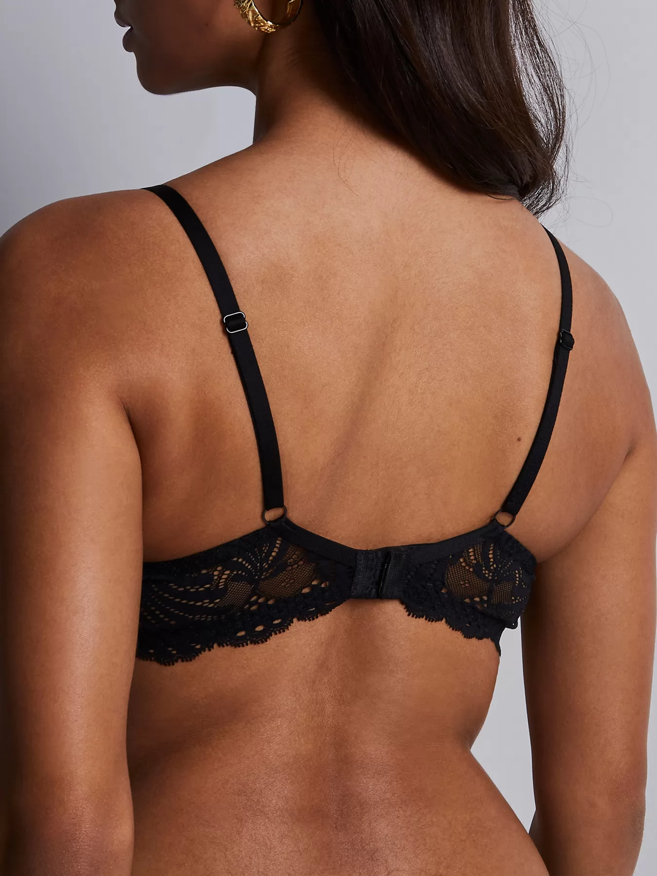 Czarny Biustonosz Aubade Rythm of Desire 2AN13 - zdjęcie 2