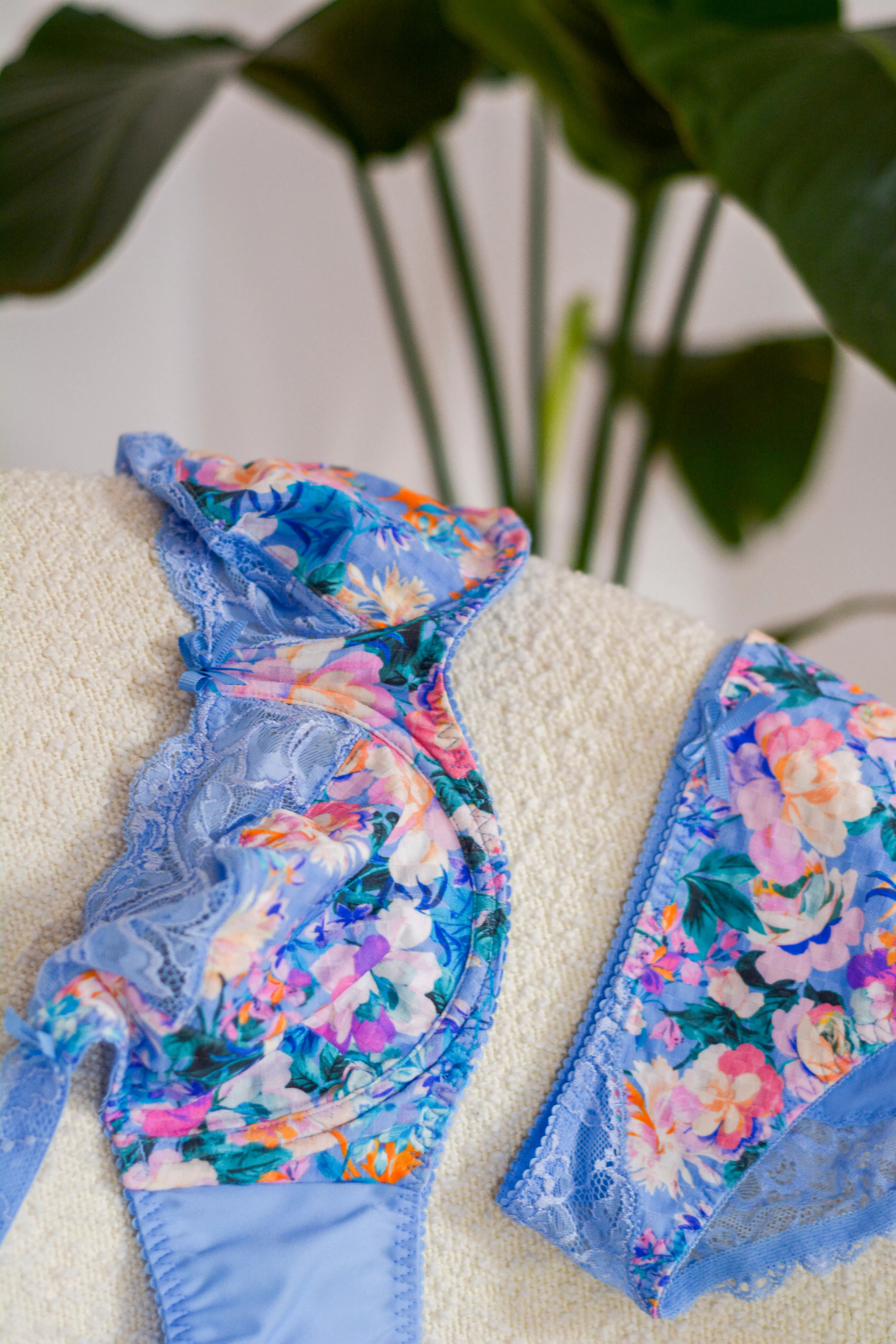 Niebieski, wielobarwny Figi PrimaDonna Madison 562125 - zdjęcie 5