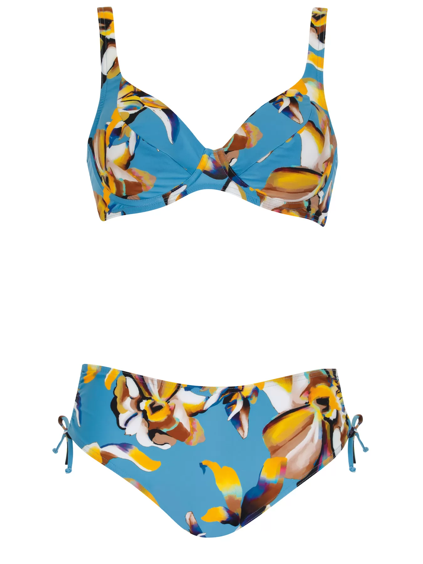 Niebieski, żółty Kostium kąpielowy Sunflair 21070 - zdjęcie 1