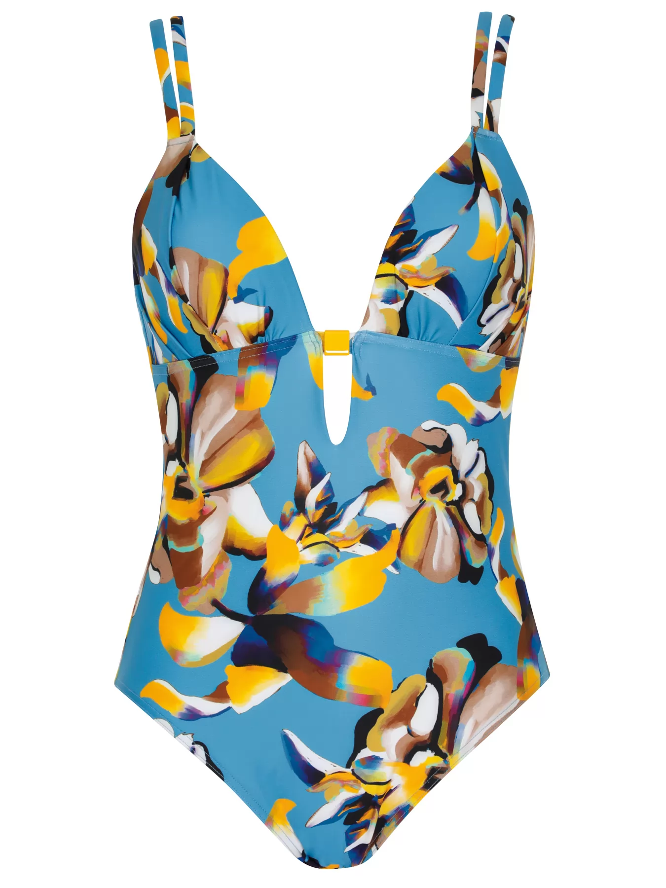 Niebieski, żółty Kostium kąpielowy Sunflair 22032 - zdjęcie 1