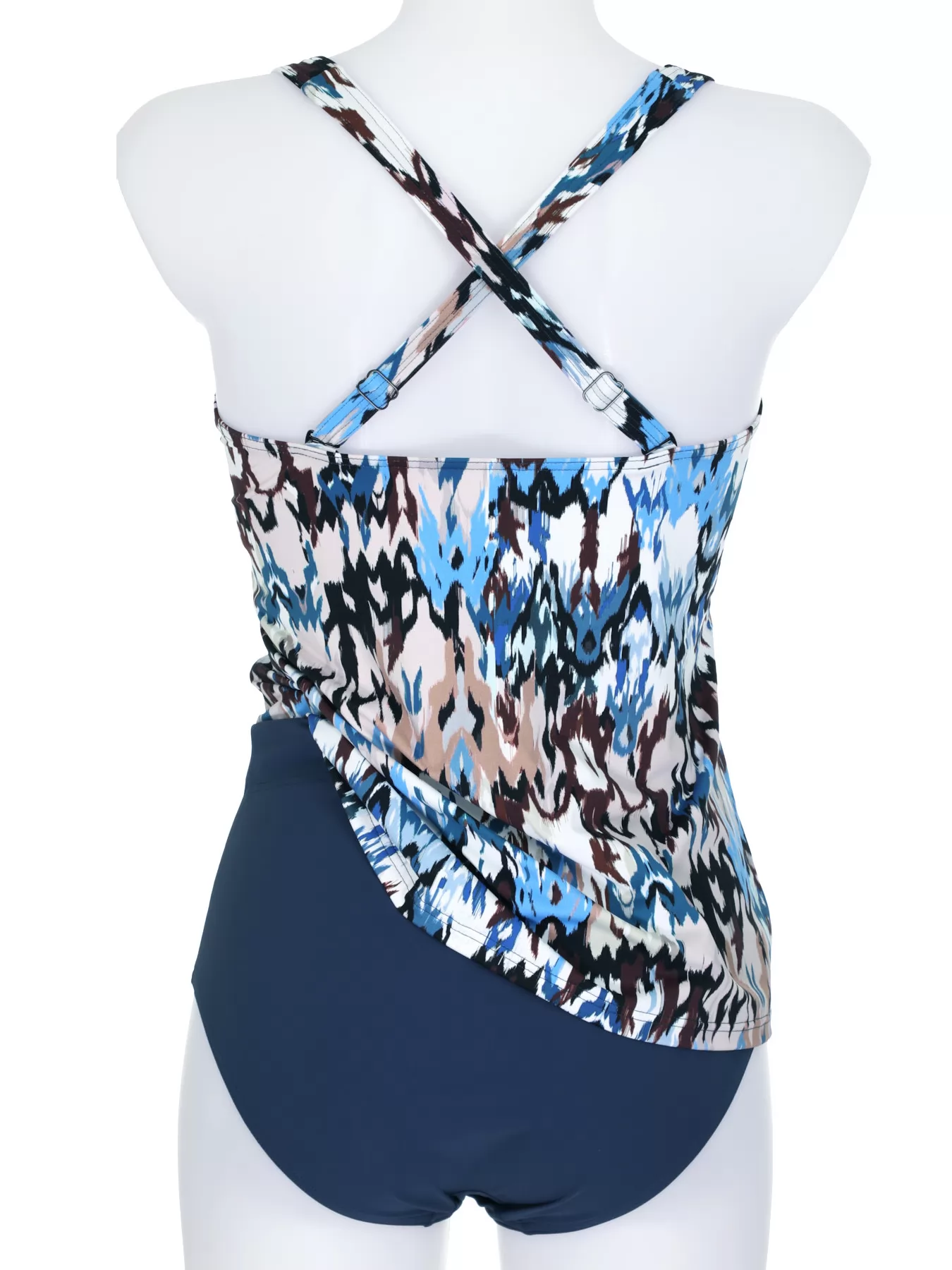 Granatowy, niebieski Tankini Sunflair 28014 - zdjęcie 5