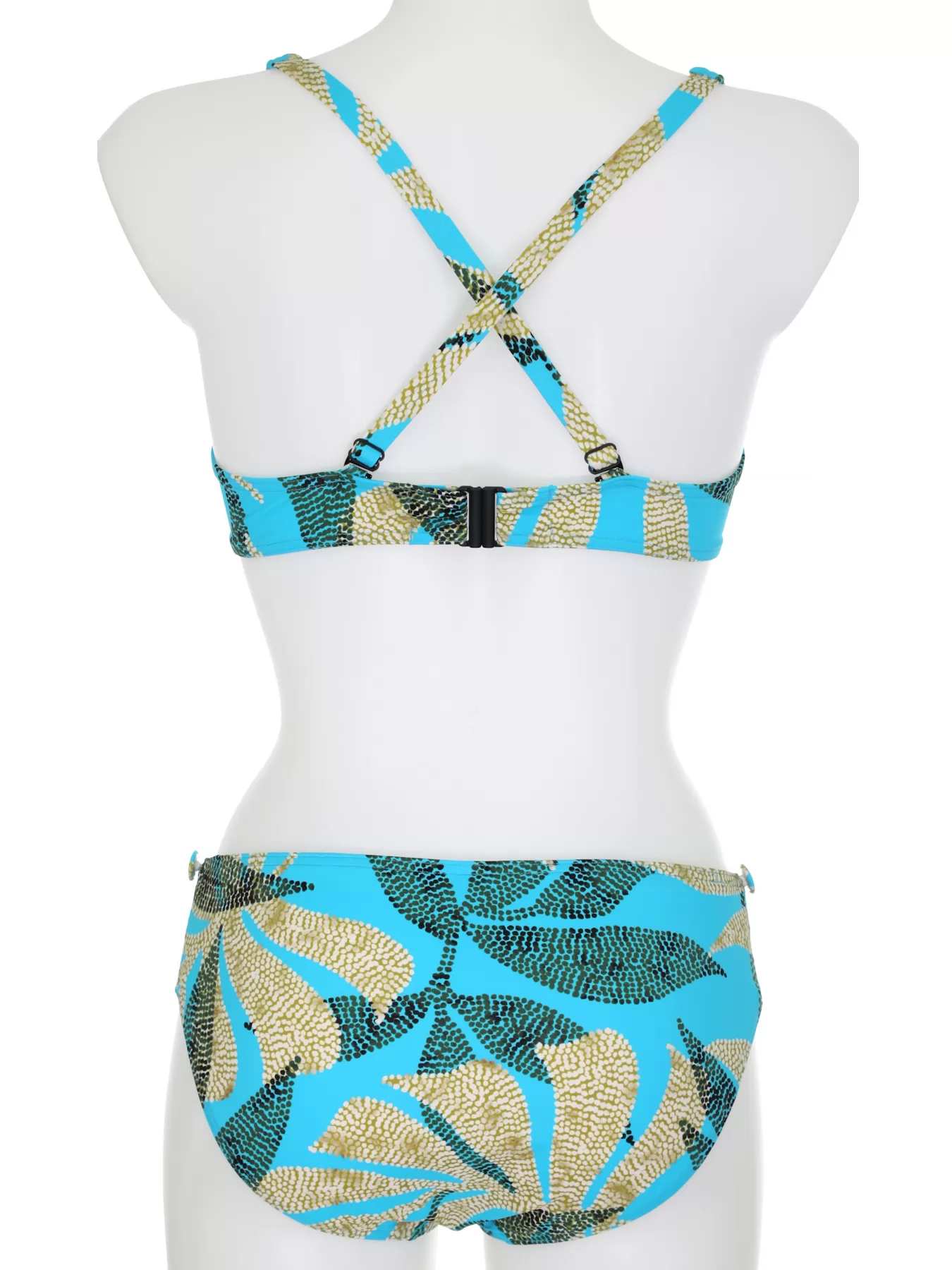 Beżowy, niebieski, zielony Kostium kąpielowy Sunflair 21118 - zdjęcie 2