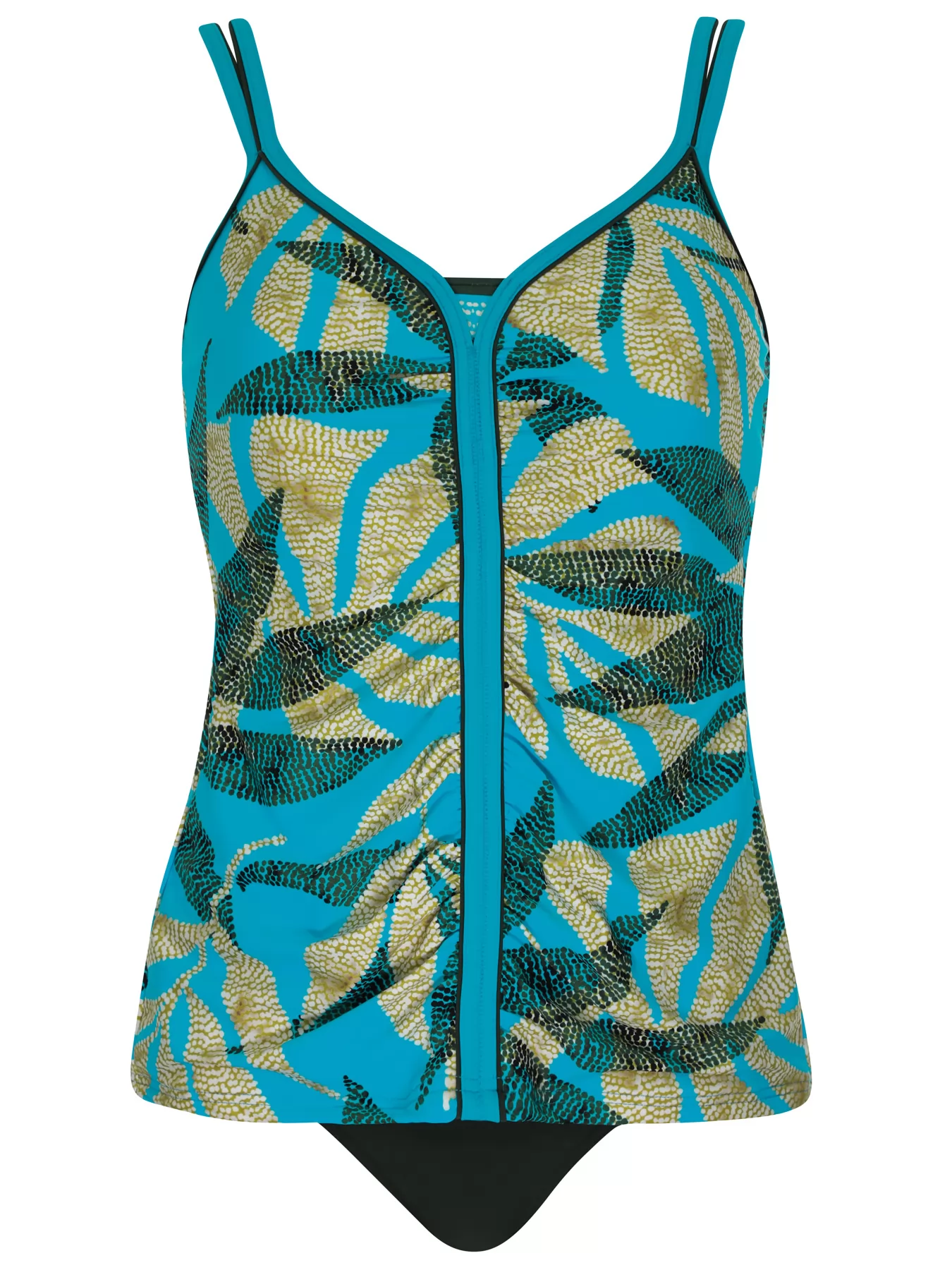 Niebieski, wielobarwny, zielony Tankini Sunflair 28021 - zdjęcie 1