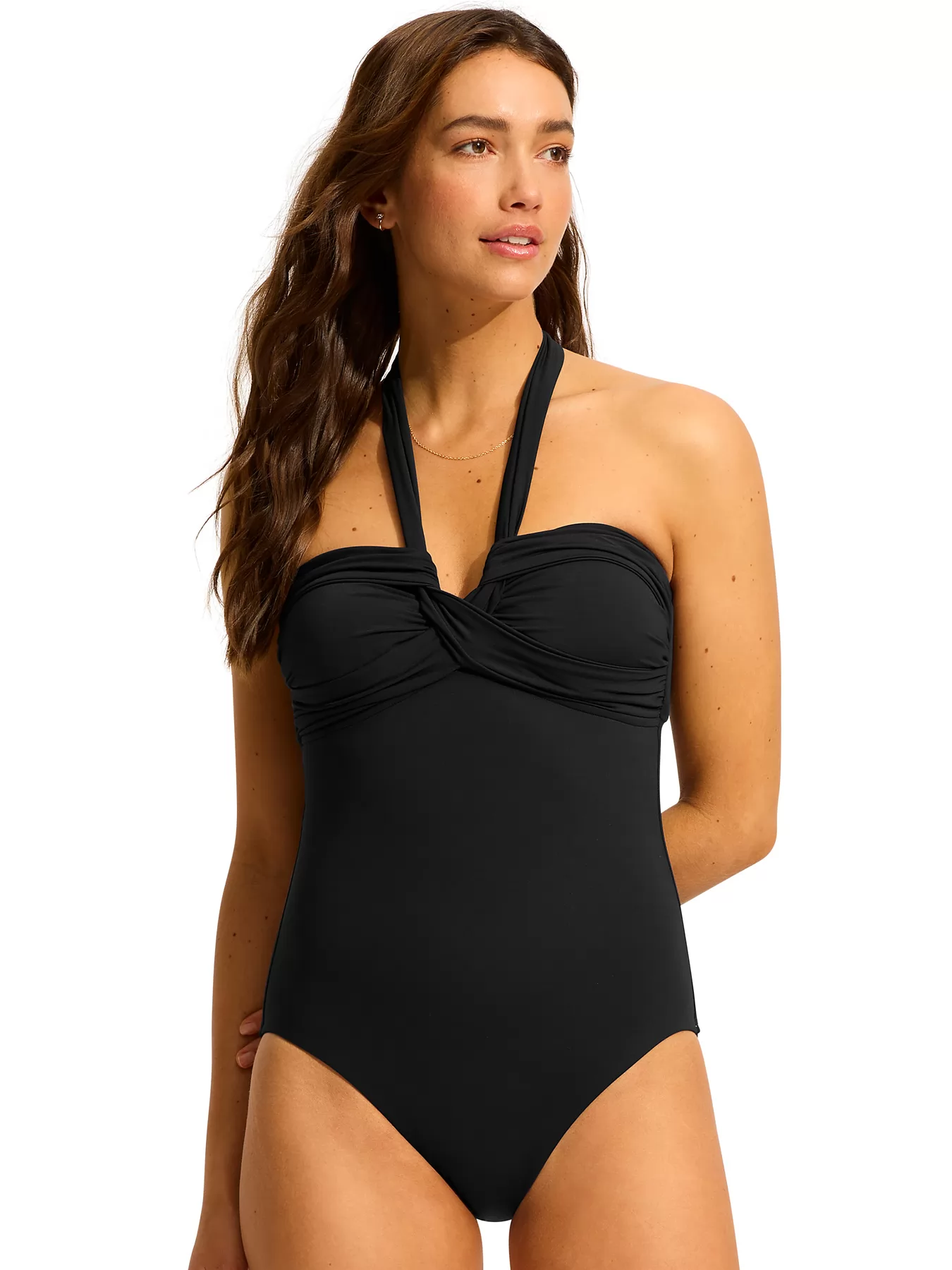 Czarny Kostium kąpielowy Seafolly Collective 10271-942 - zdjęcie 1